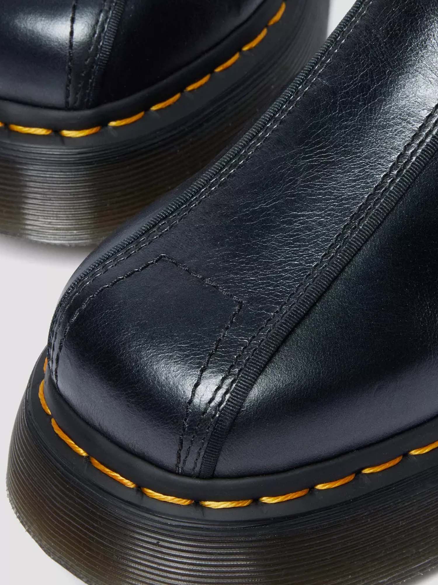 Dr. Martens Stivali Buzz Hi Eclipse In Pelle Nero