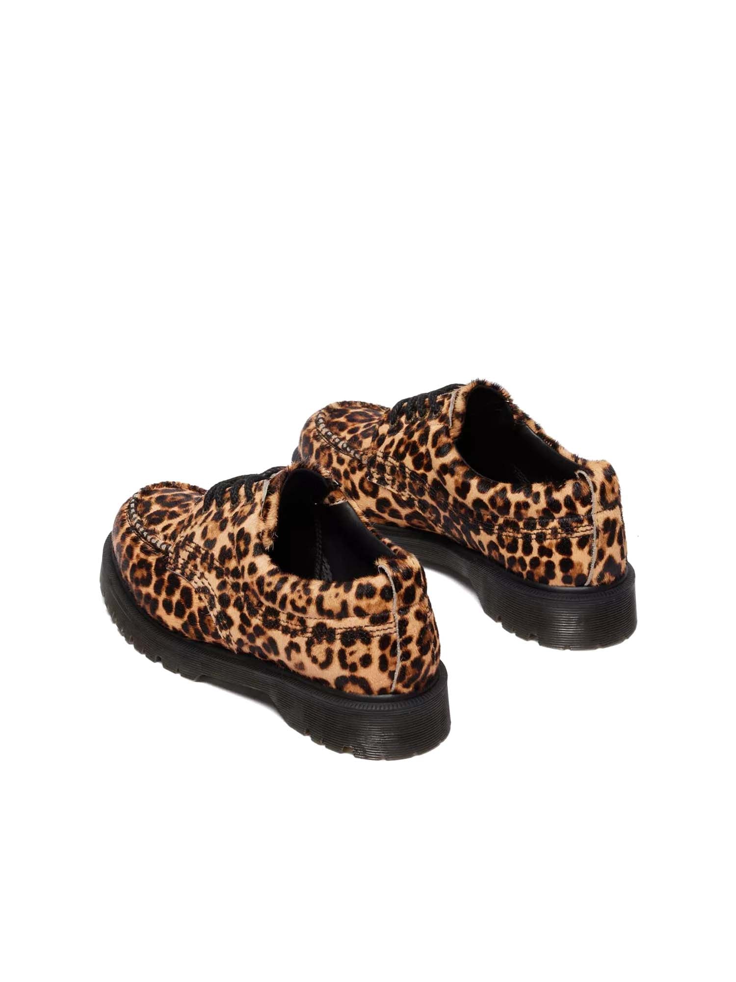 Dr. Martens Scarpe Lowell Moc Toe Leopardate Multicolore