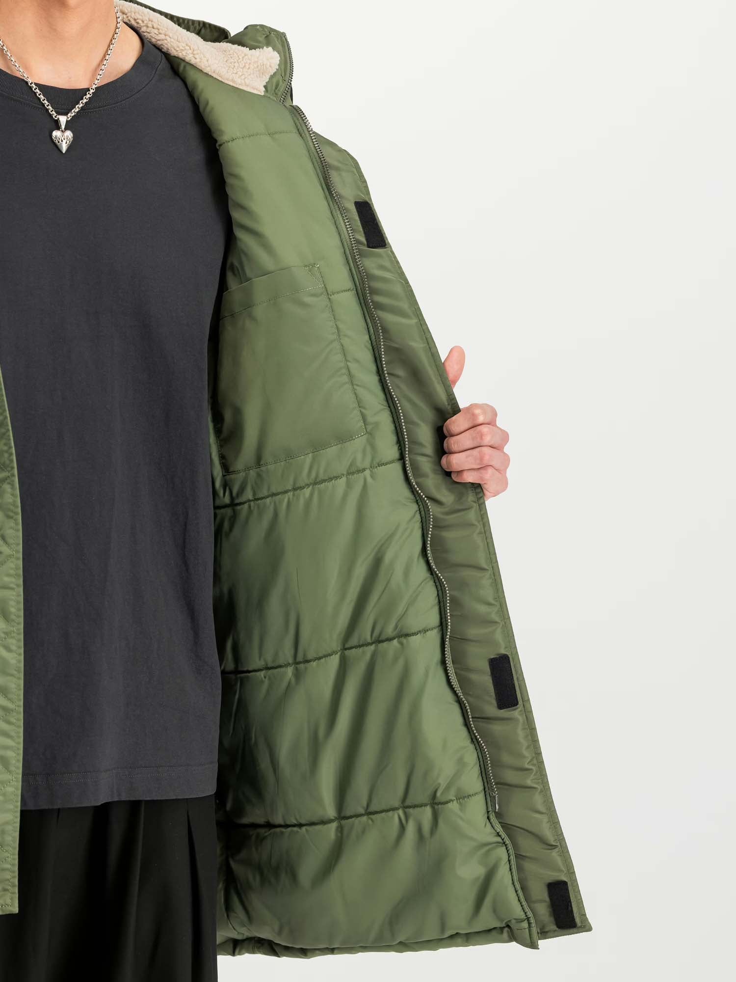 Alpha Industries Giacca Studio Field Parka Winter Verde