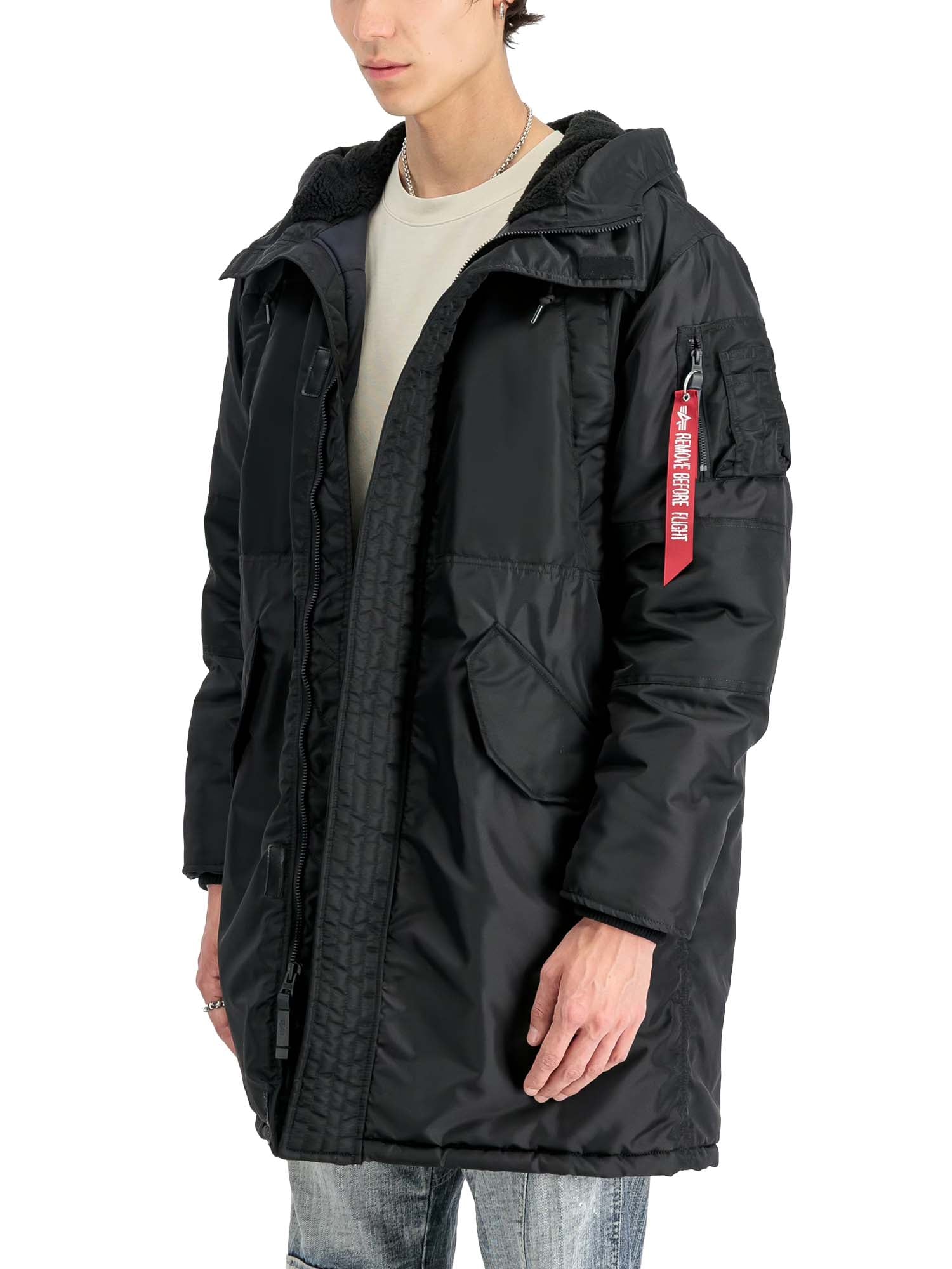Alpha Industries Giacca Studio Field Parka Winter Nero