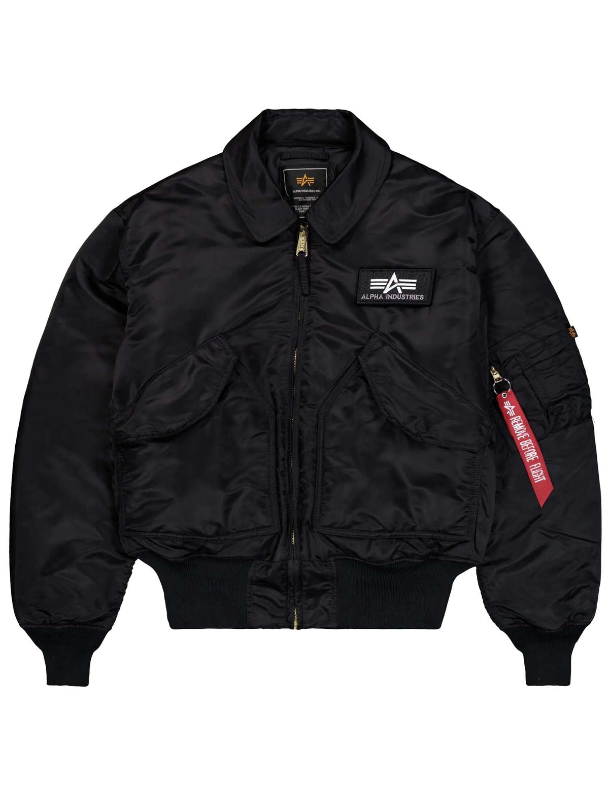 Alpha Industries Giacca CWU-45 Heritage Bomber Nero