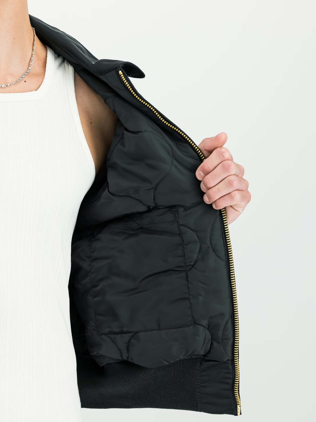 Alpha Industries Giacca CWU-45 Heritage Bomber Nero