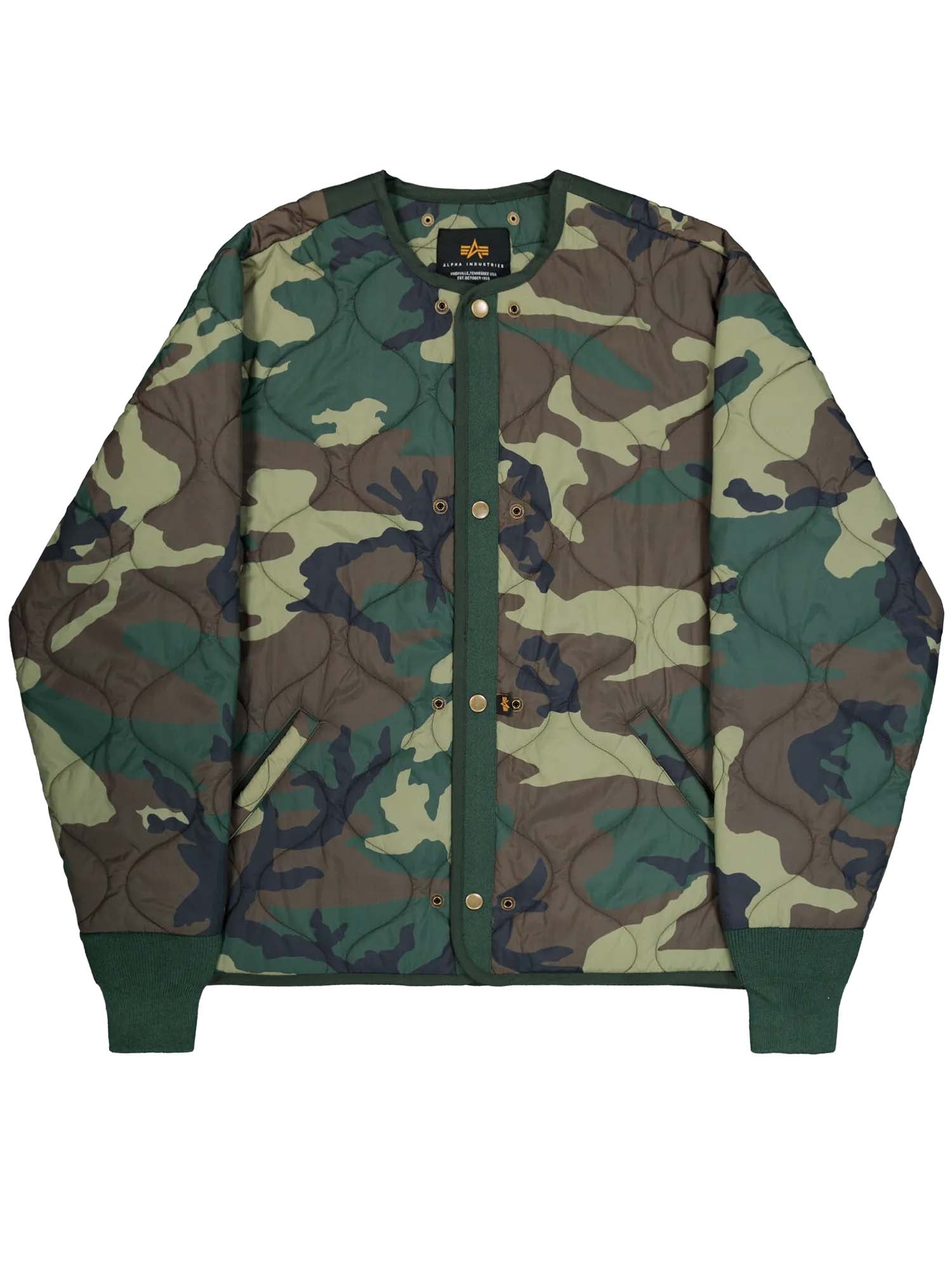 Alpha Industries Giacca Studio Liner Outdoor Verde