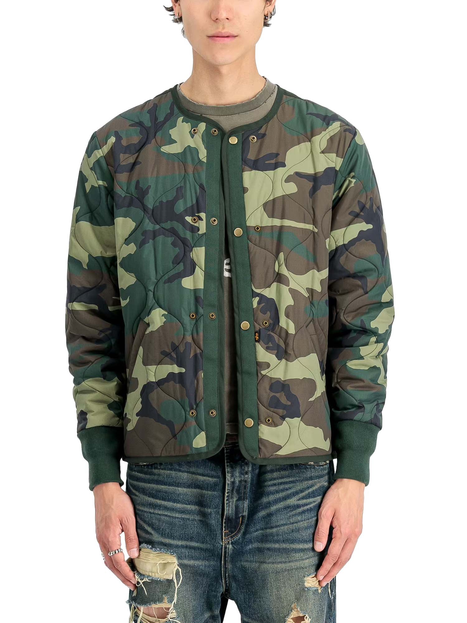 Alpha Industries Giacca Studio Liner Outdoor Verde