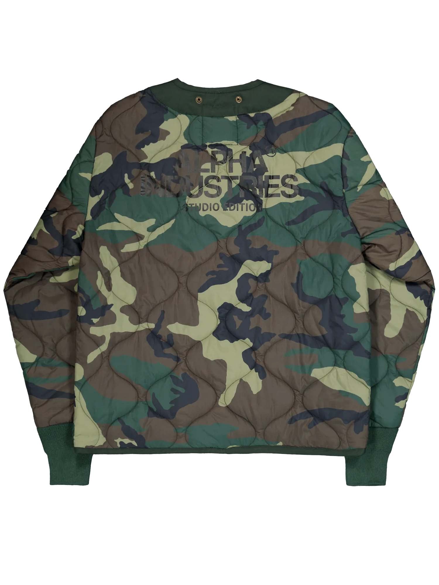 Alpha Industries Giacca Studio Liner Outdoor Verde