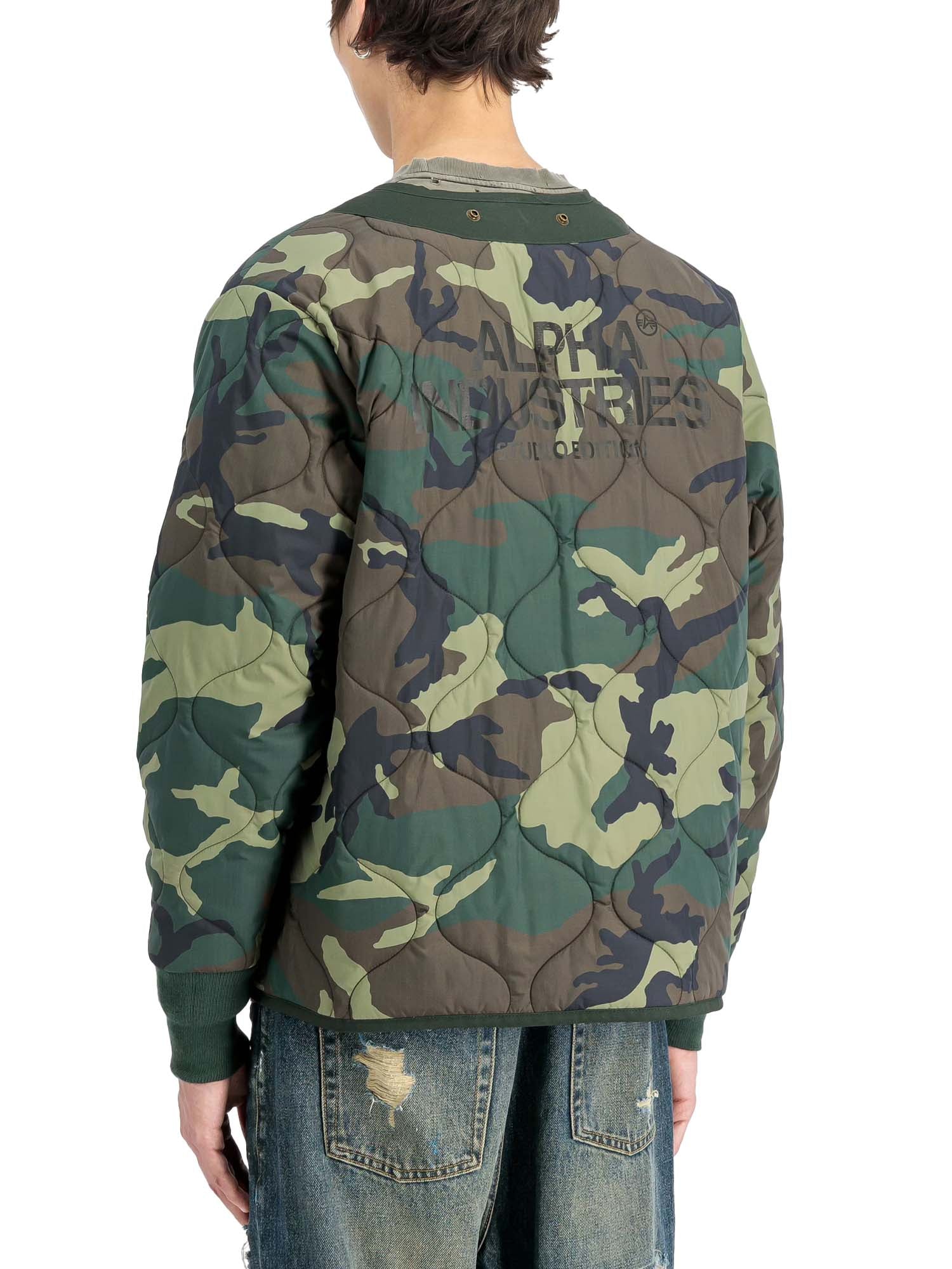 Alpha Industries Giacca Studio Liner Outdoor Verde
