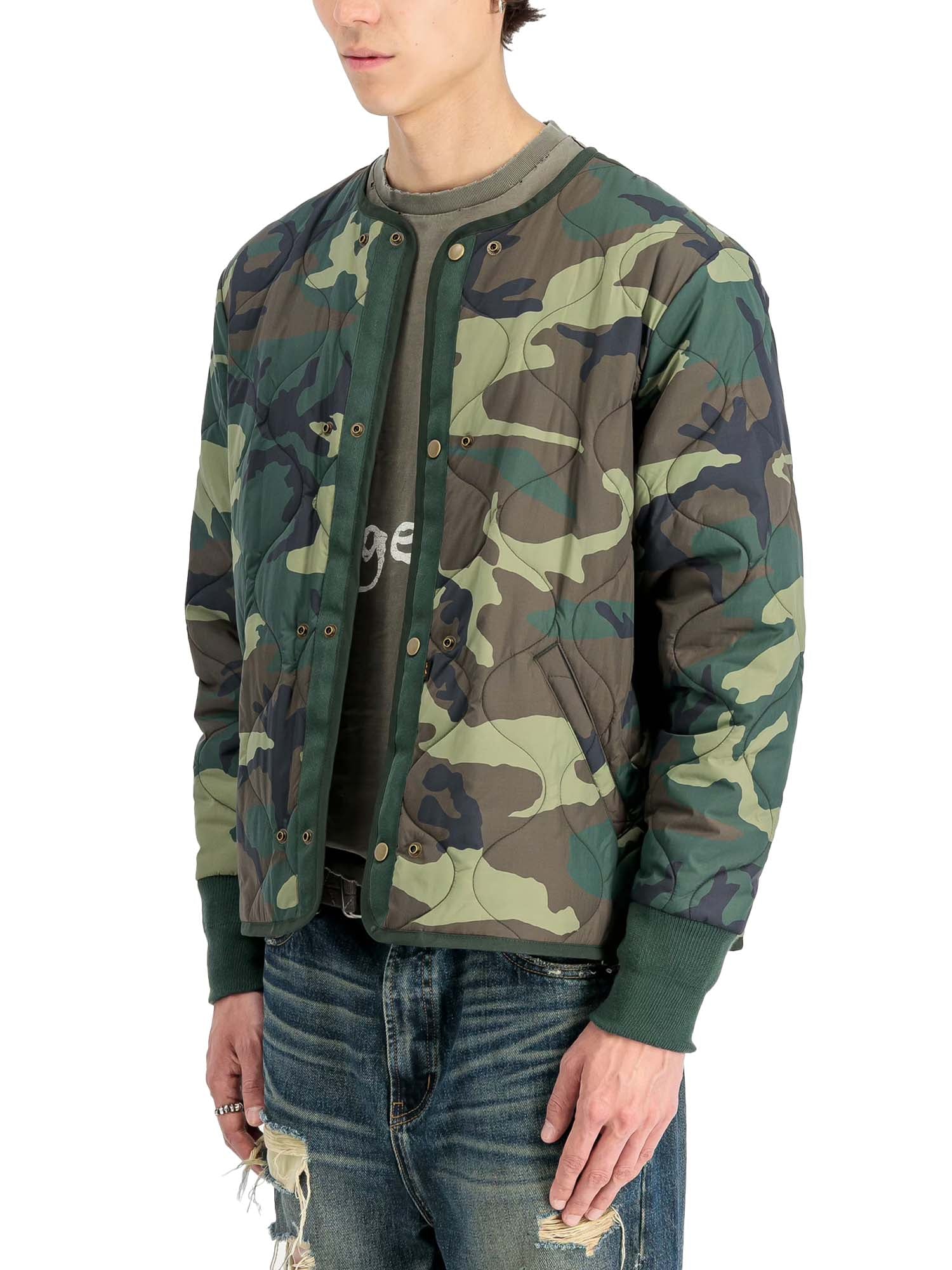 Alpha Industries Giacca Studio Liner Outdoor Verde