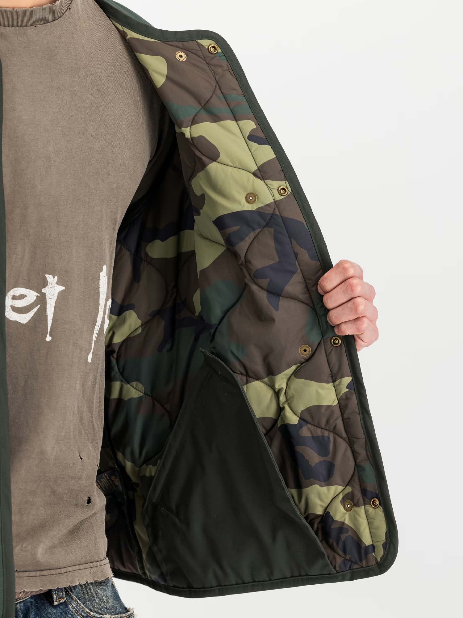 Alpha Industries Giacca Studio Liner Outdoor Verde