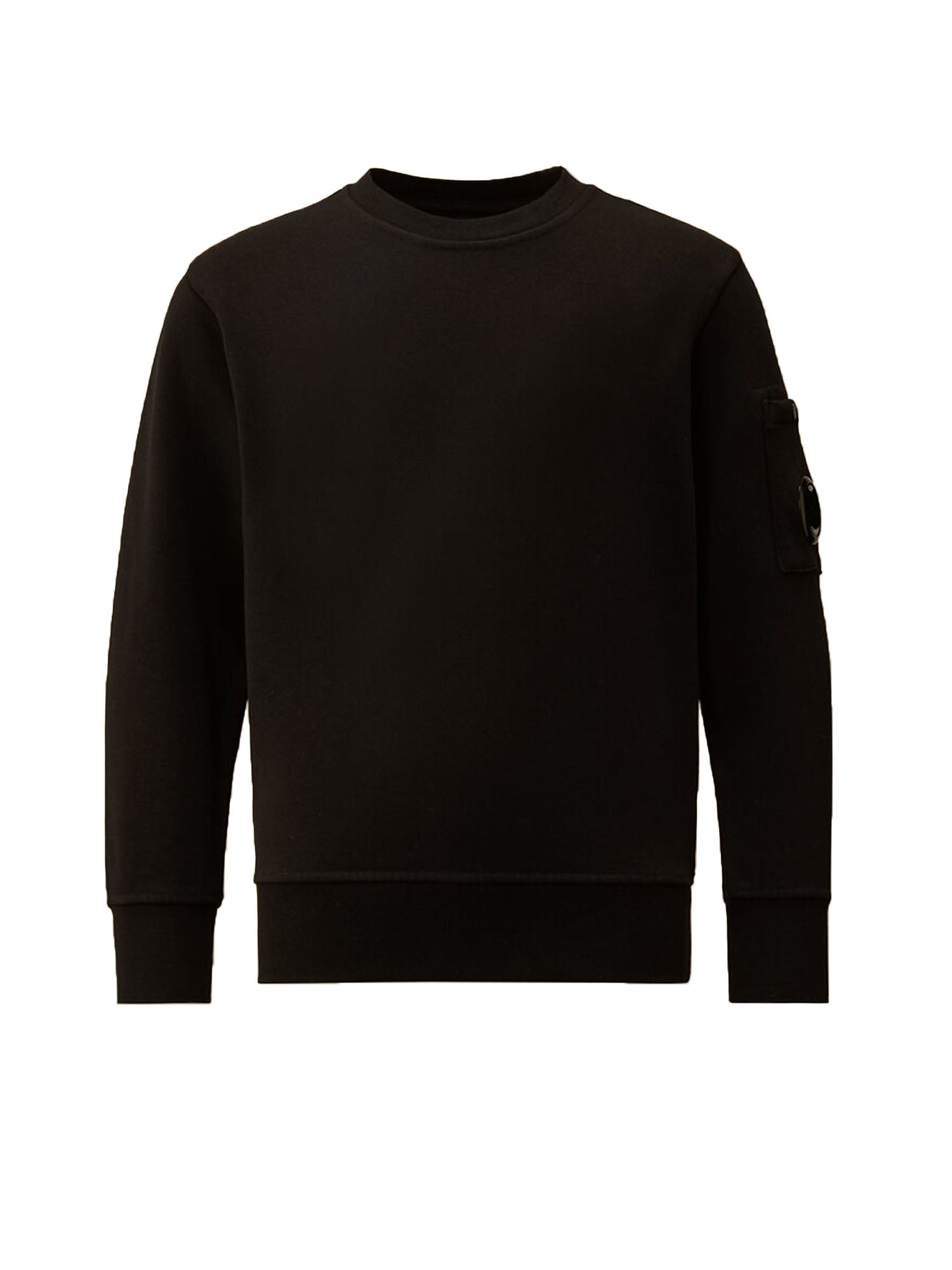 C.p. Company Felpa Girocollo Bambino Nero