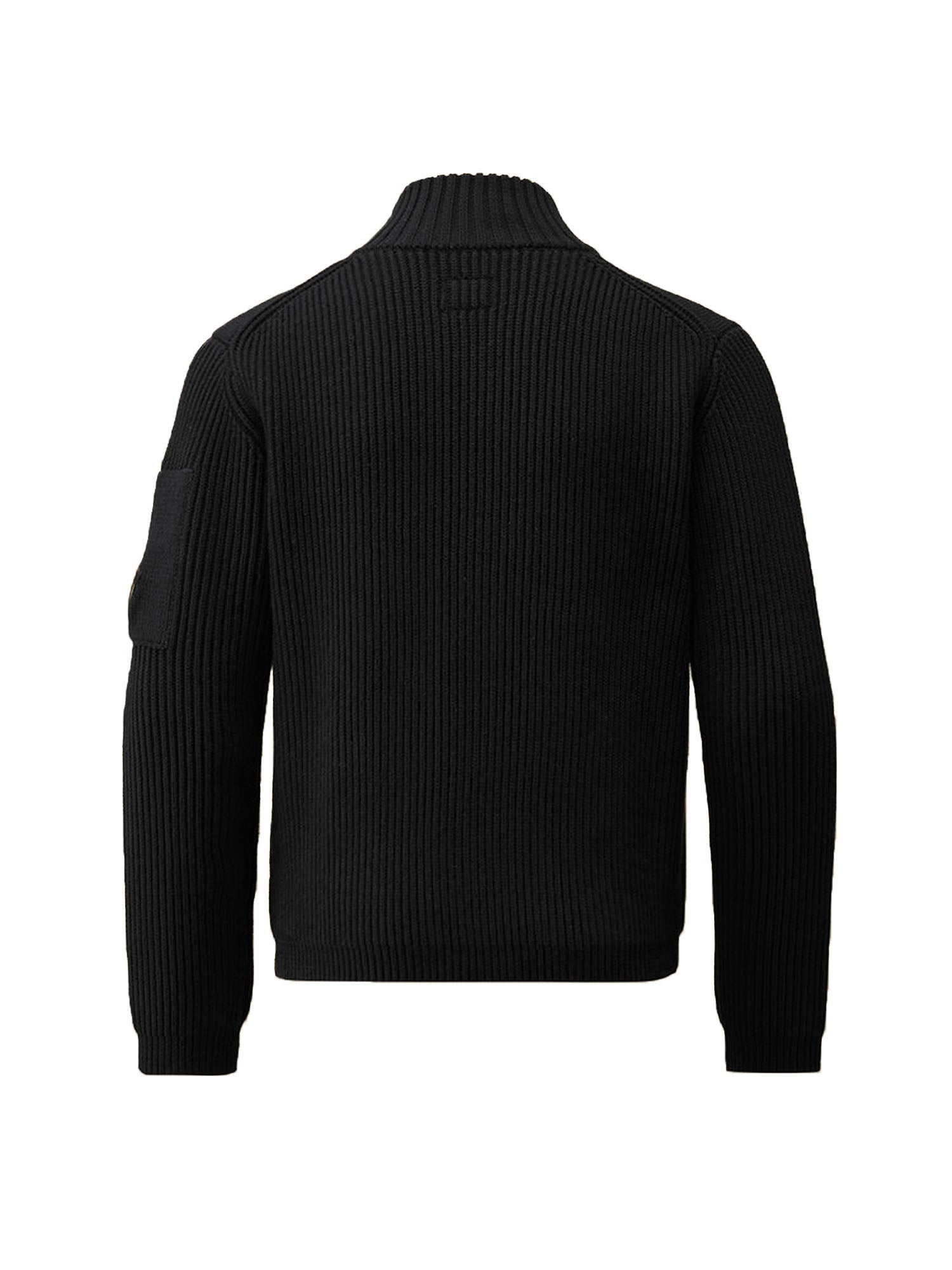 C.p. Company Maglia Zip Bambino Nero