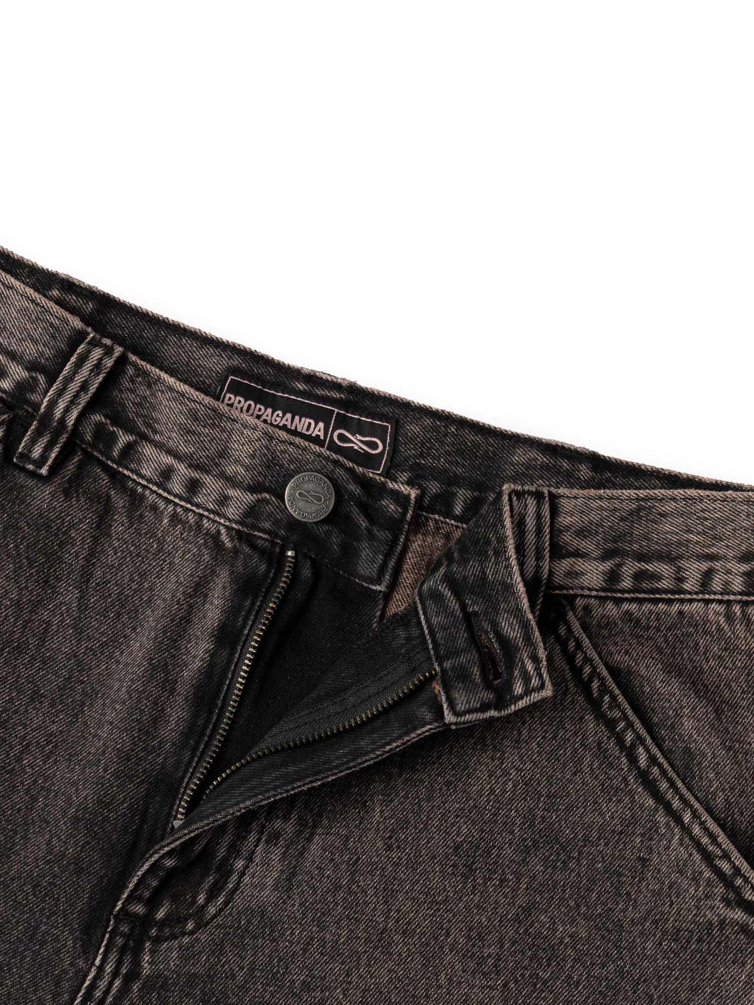 Propaganda Jeez Carpenter Denim Pant Marrone