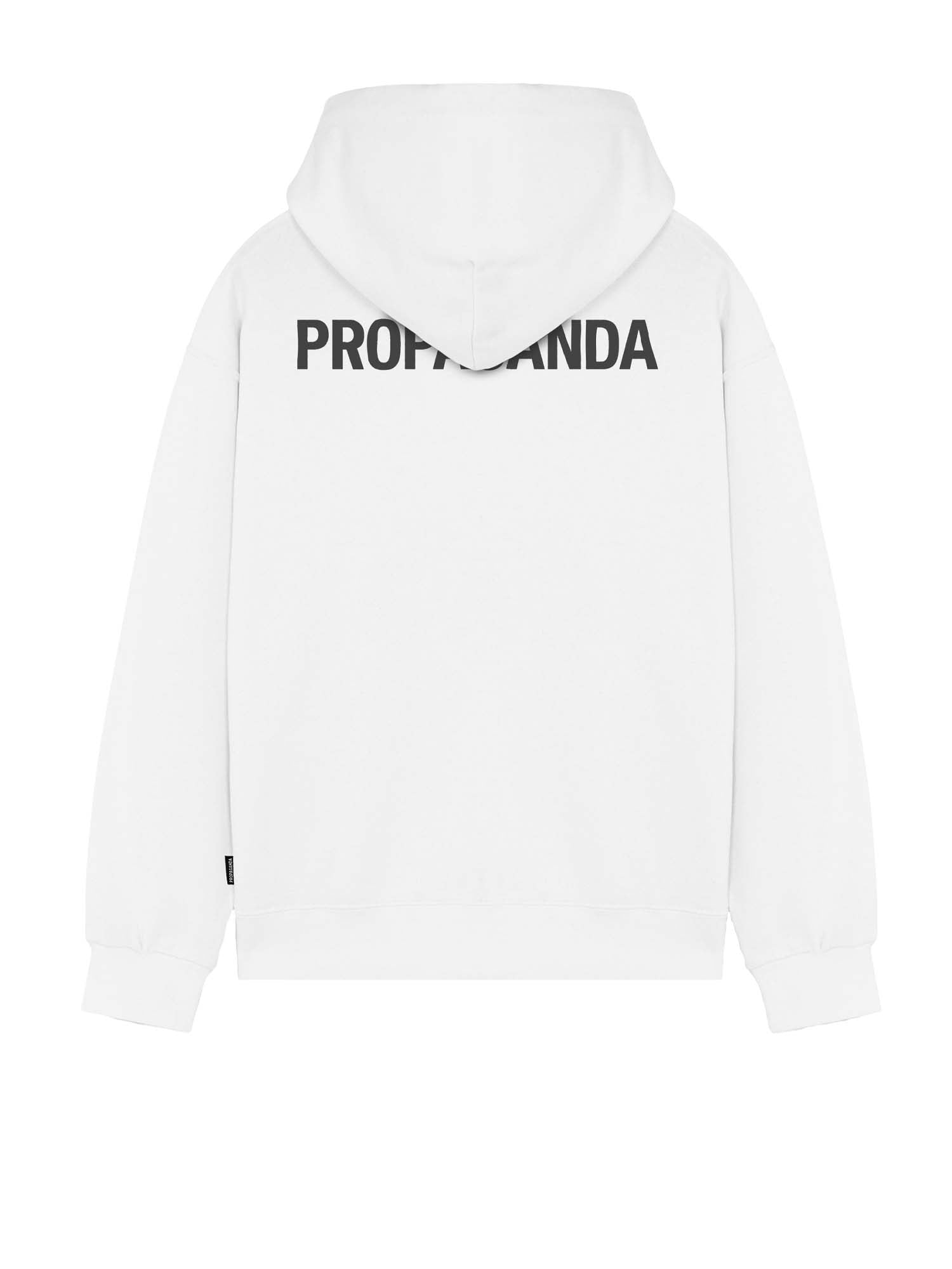 Propaganda Felpa Logo Classic Bianco
