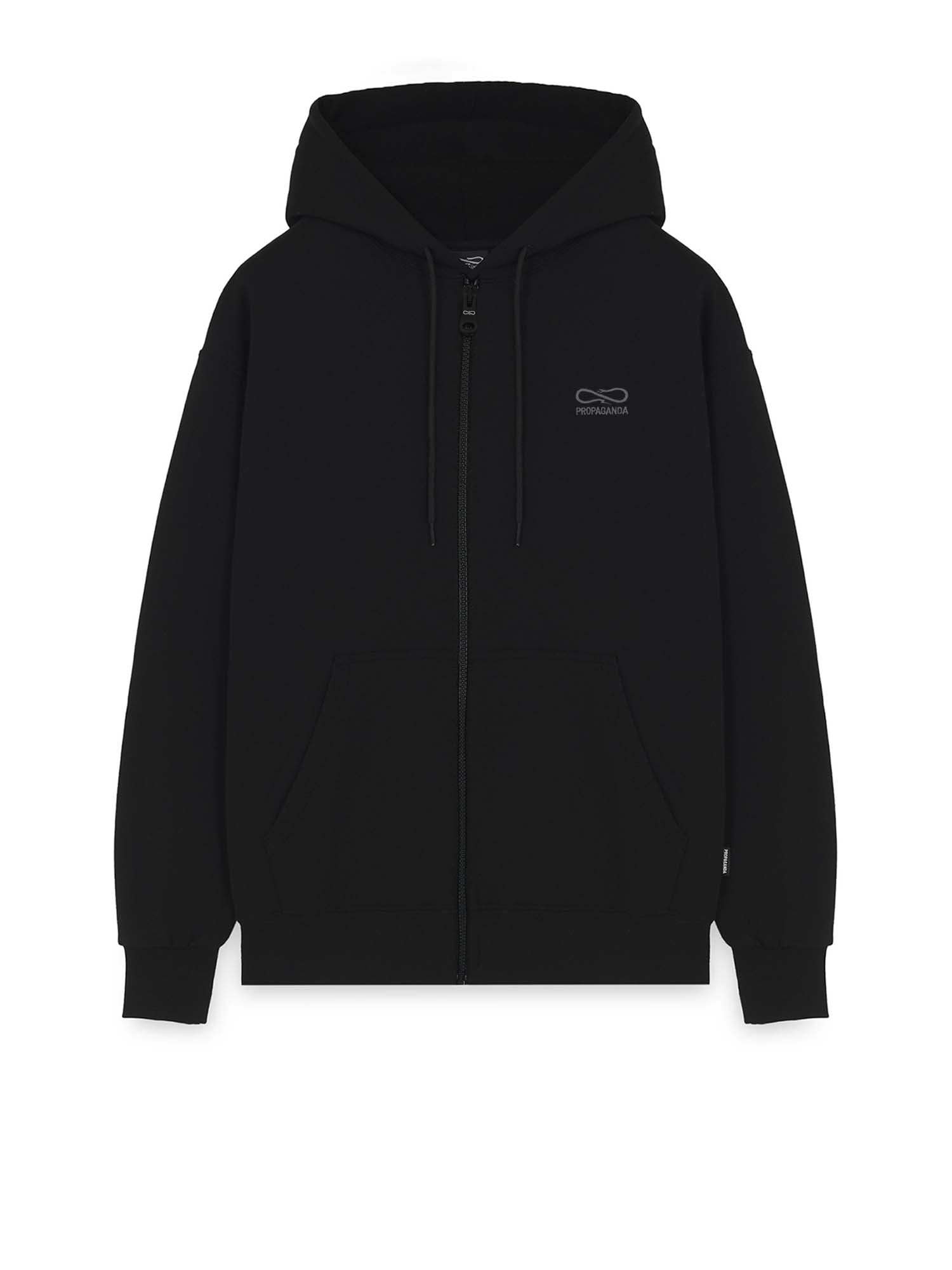 Propaganda Felpa Logo Embroidery Nero