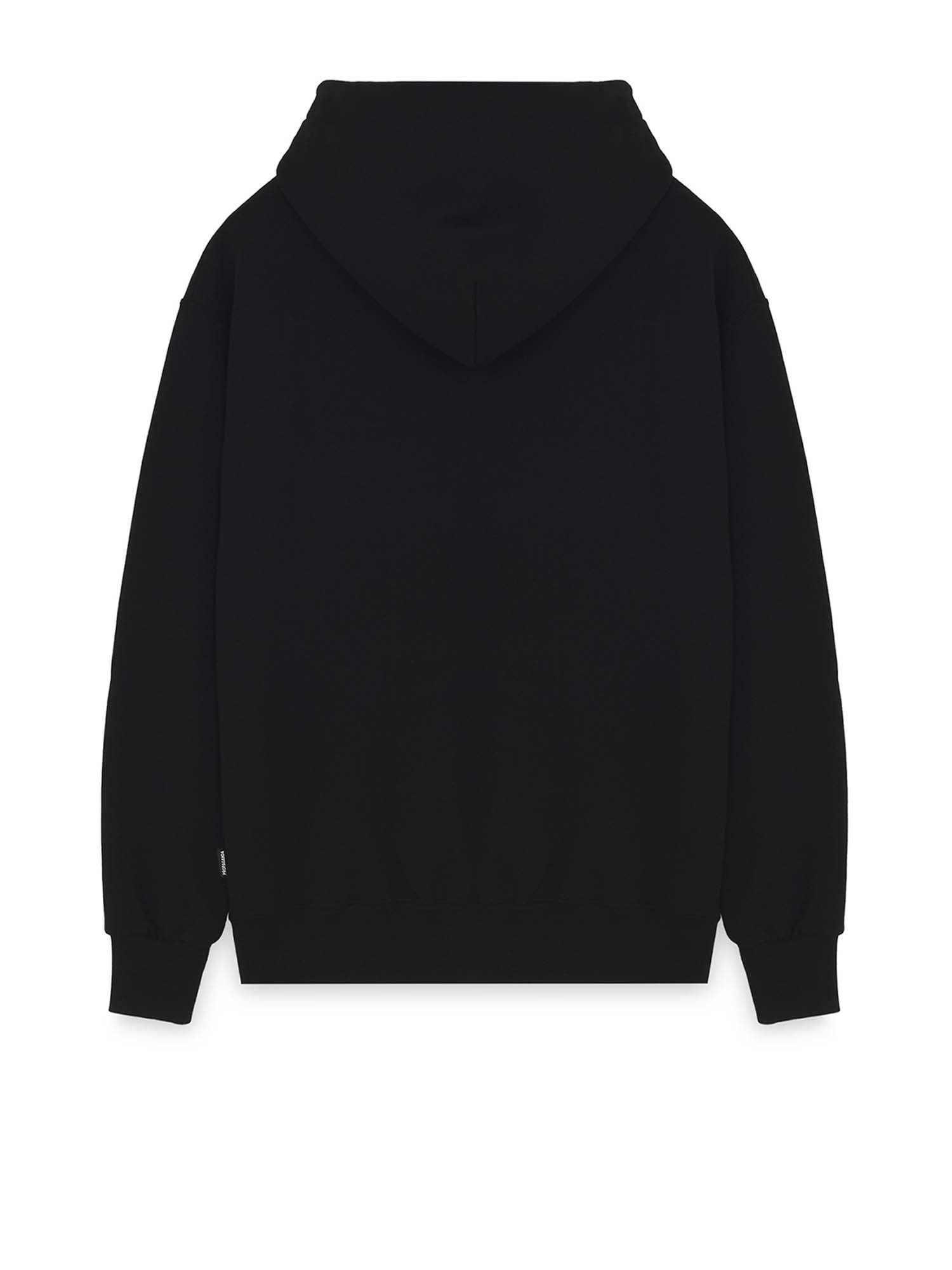 Propaganda Felpa Logo Embroidery Nero
