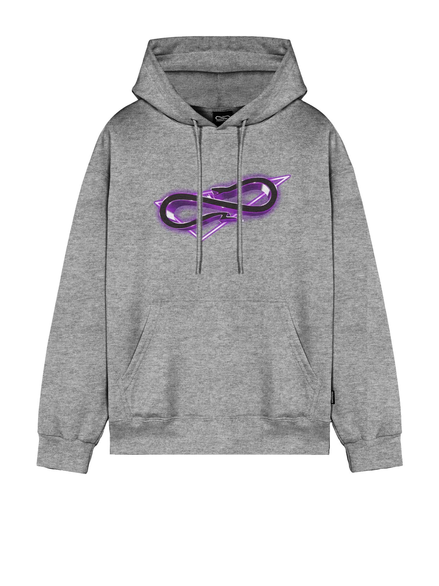 Propaganda Felpa Logo Vice Grigio