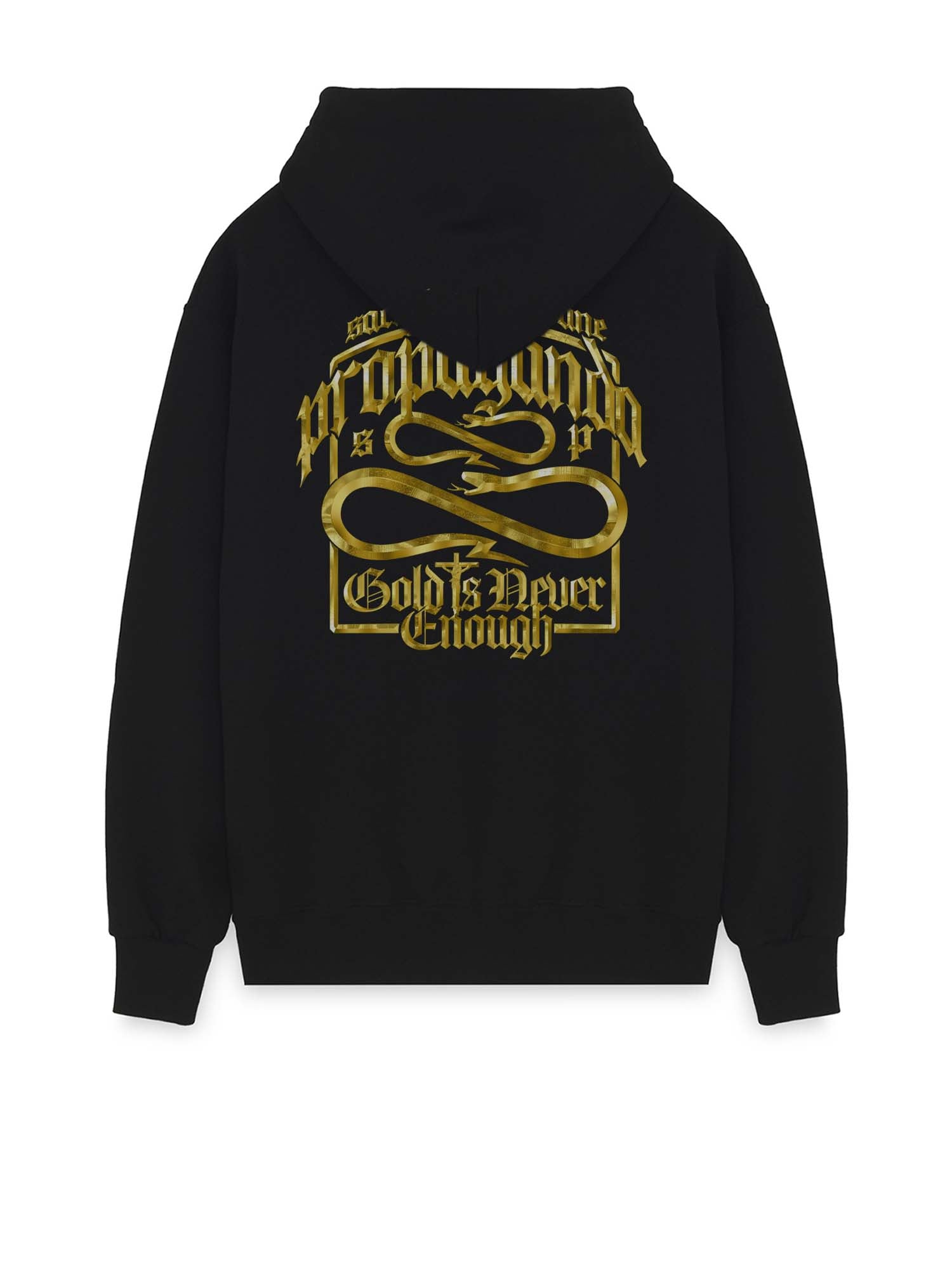 Propaganda Felpa Label Gold Nero