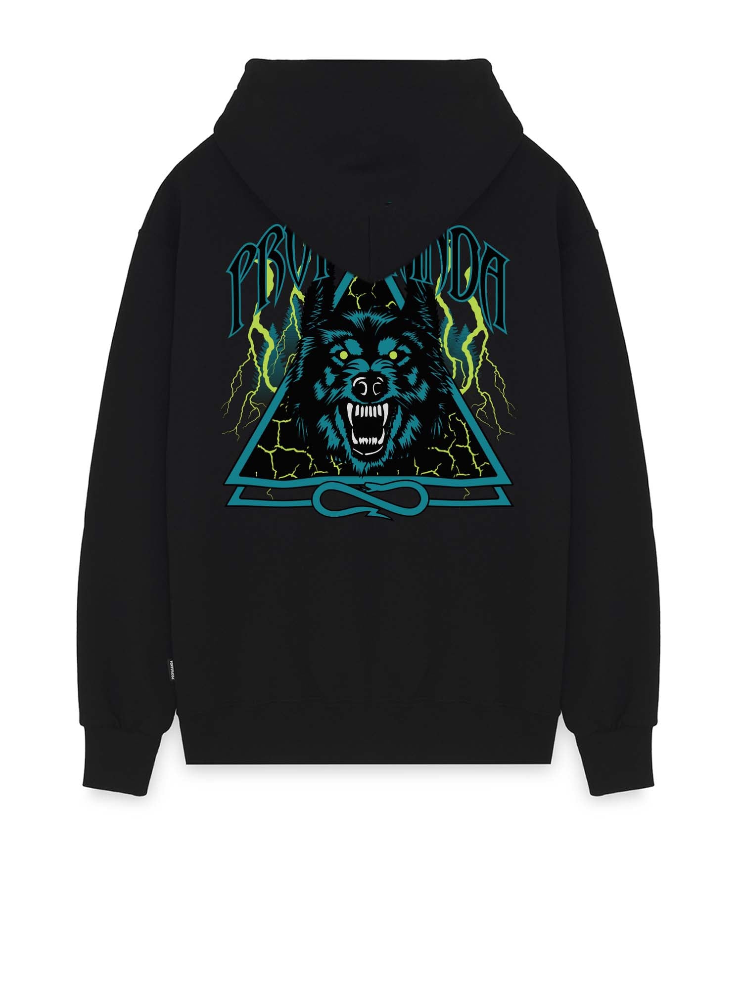 Propaganda Felpa Triangle Wolf Nero