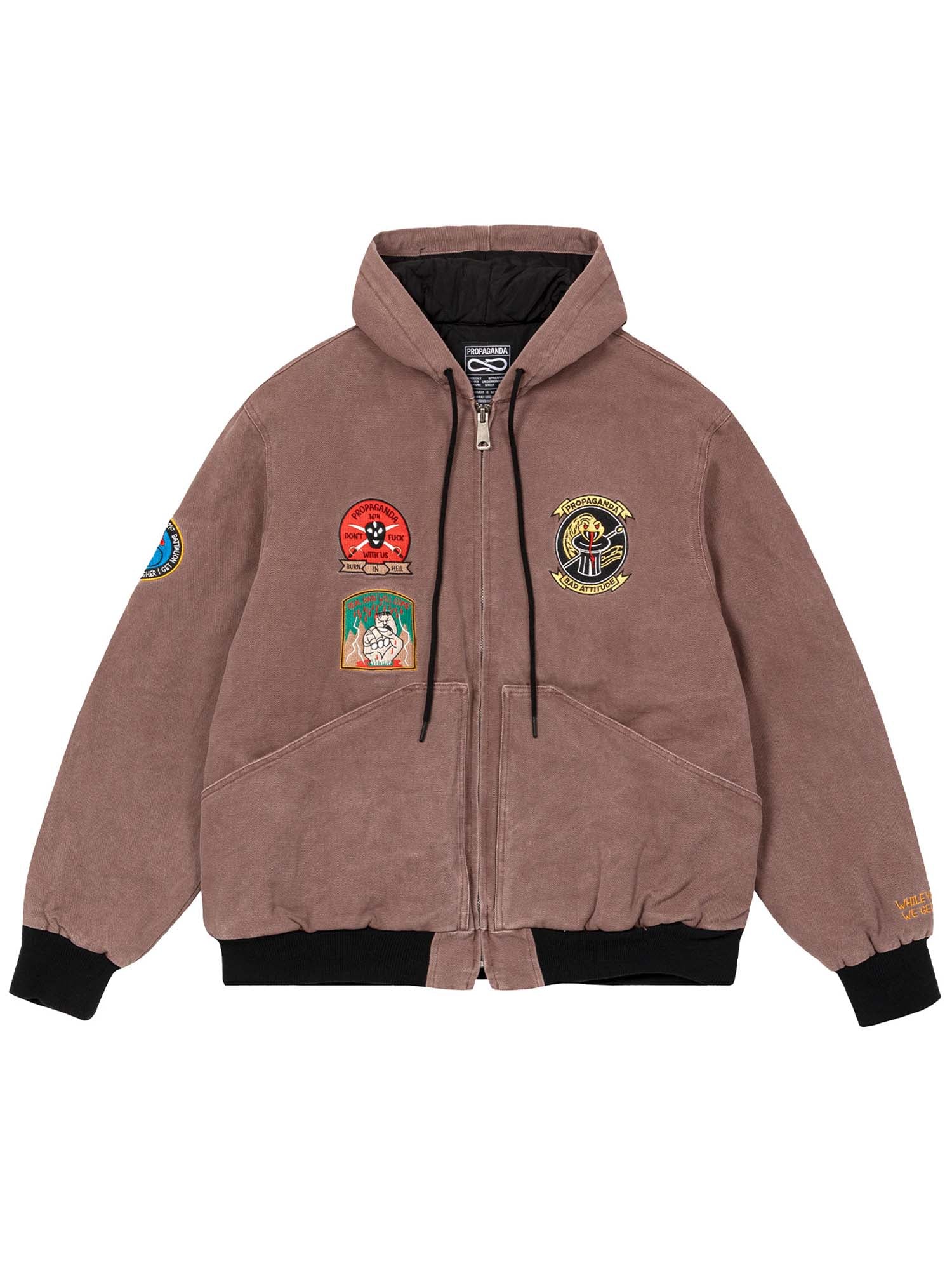 Propaganda Trooper Active Jacket Marrone