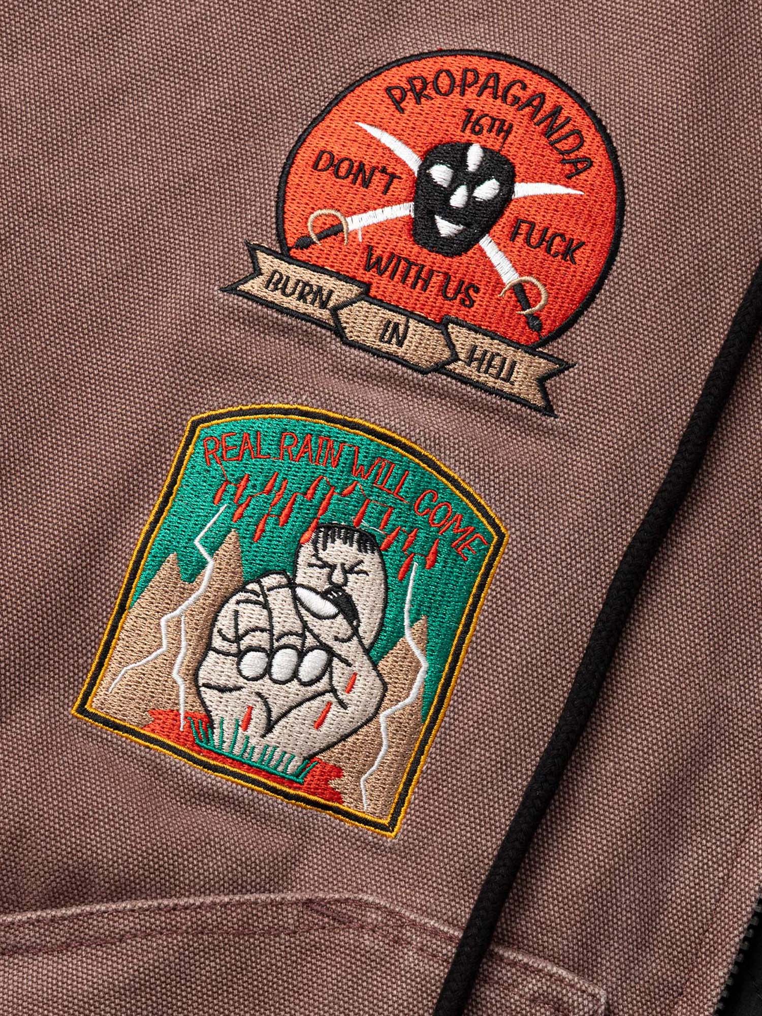 Propaganda Trooper Active Jacket Marrone