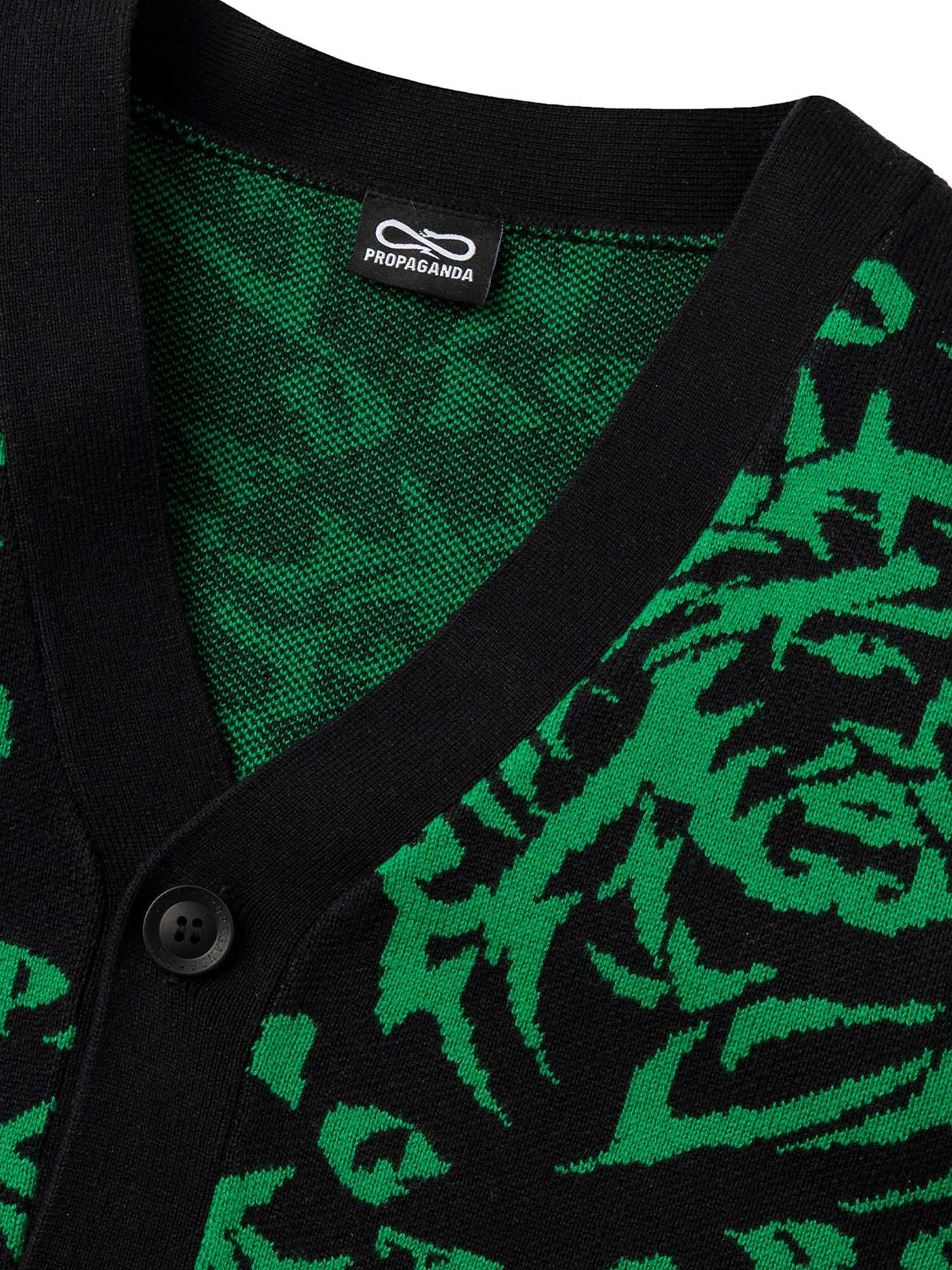 Propaganda Sacred Cardigan Verde