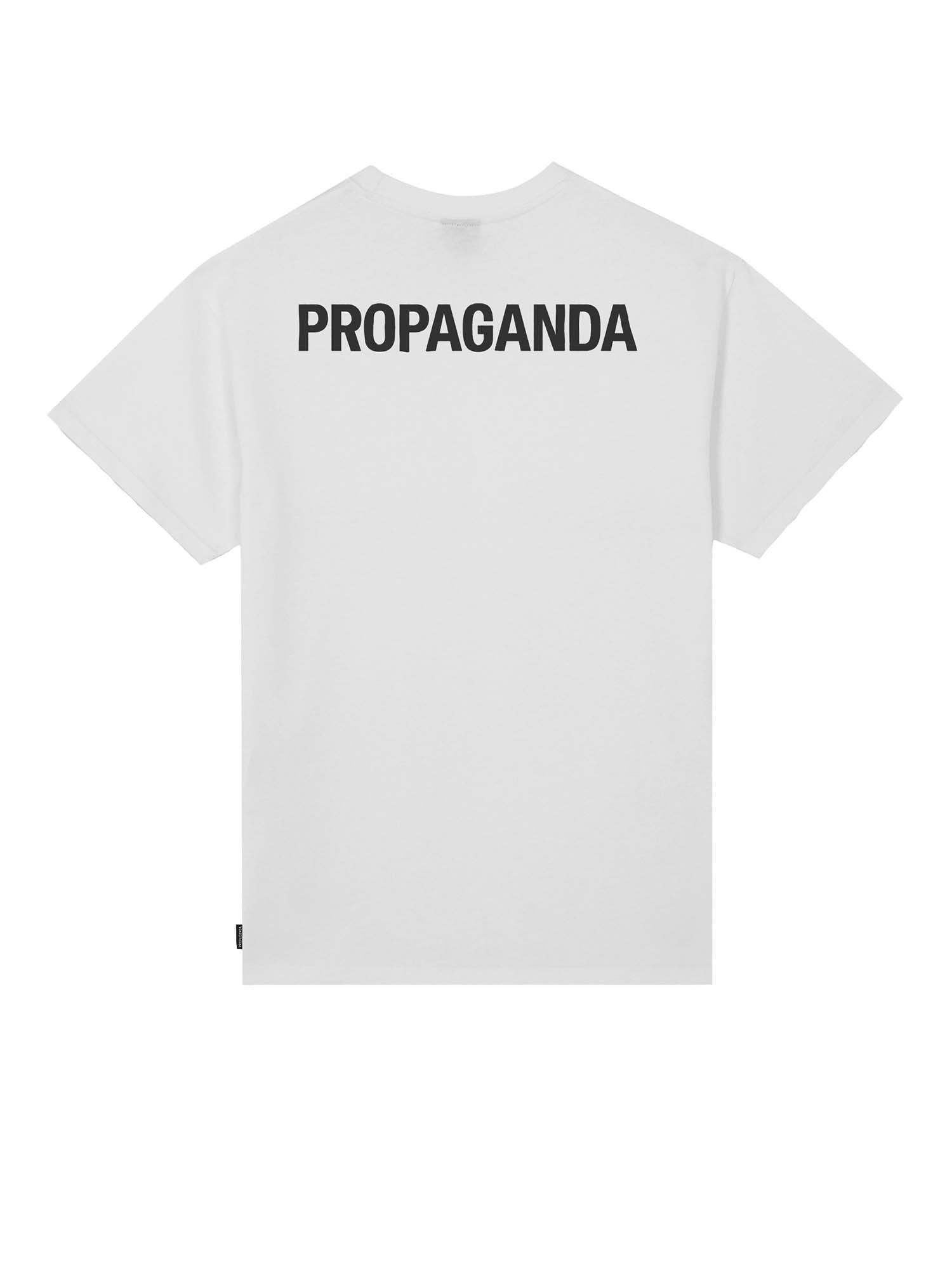Propaganda T-Shirt M/M Logo Classic Bianco