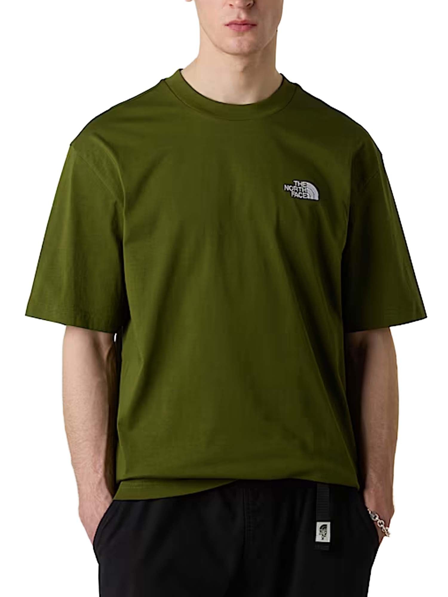 The North Face T-shirt oversize Simple Dome da uomo Verde