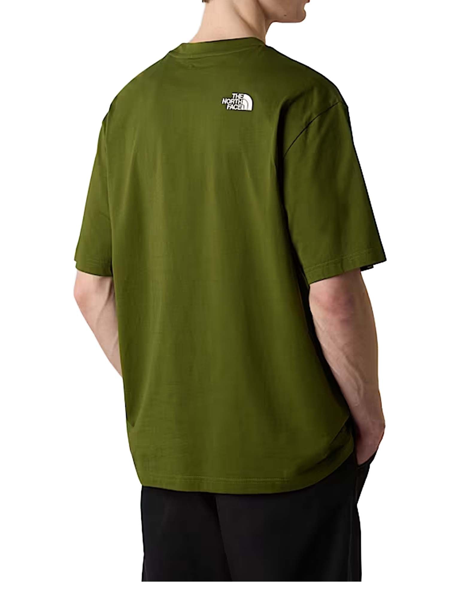The North Face T-shirt oversize Simple Dome da uomo Verde