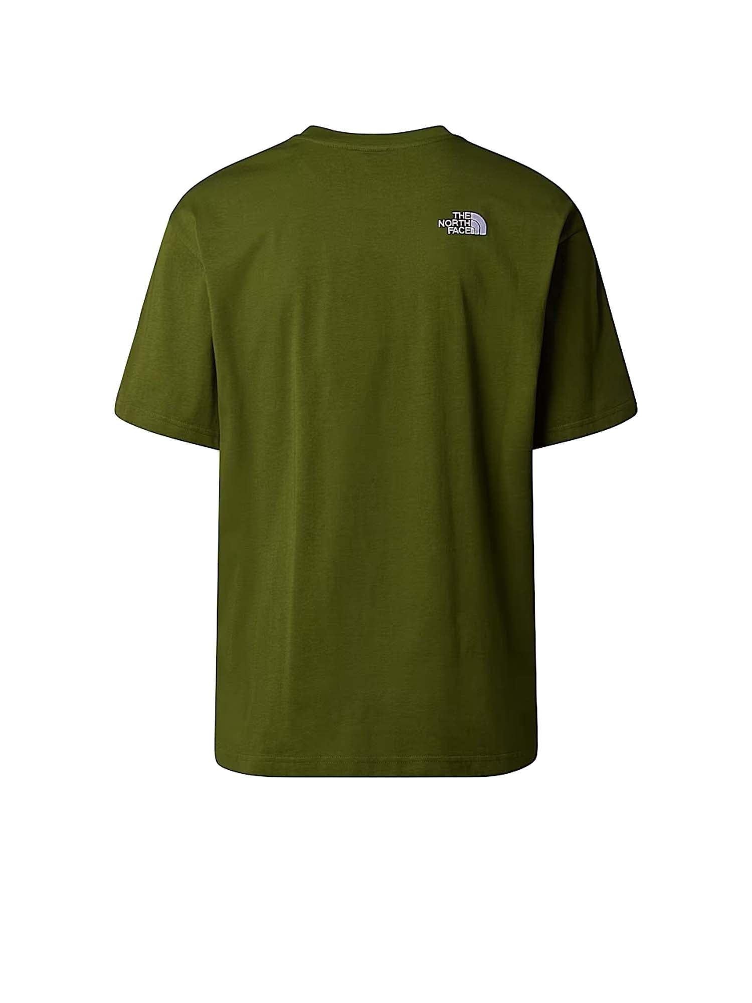 The North Face T-shirt oversize Simple Dome da uomo Verde
