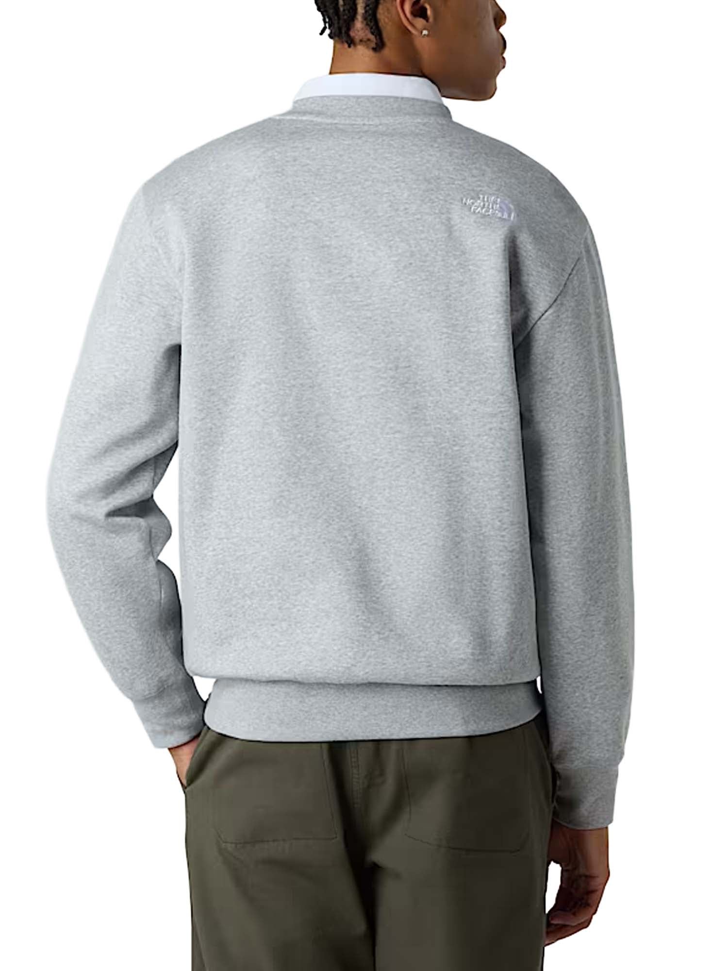 The North Face Felpa Essential da uomo Grigio