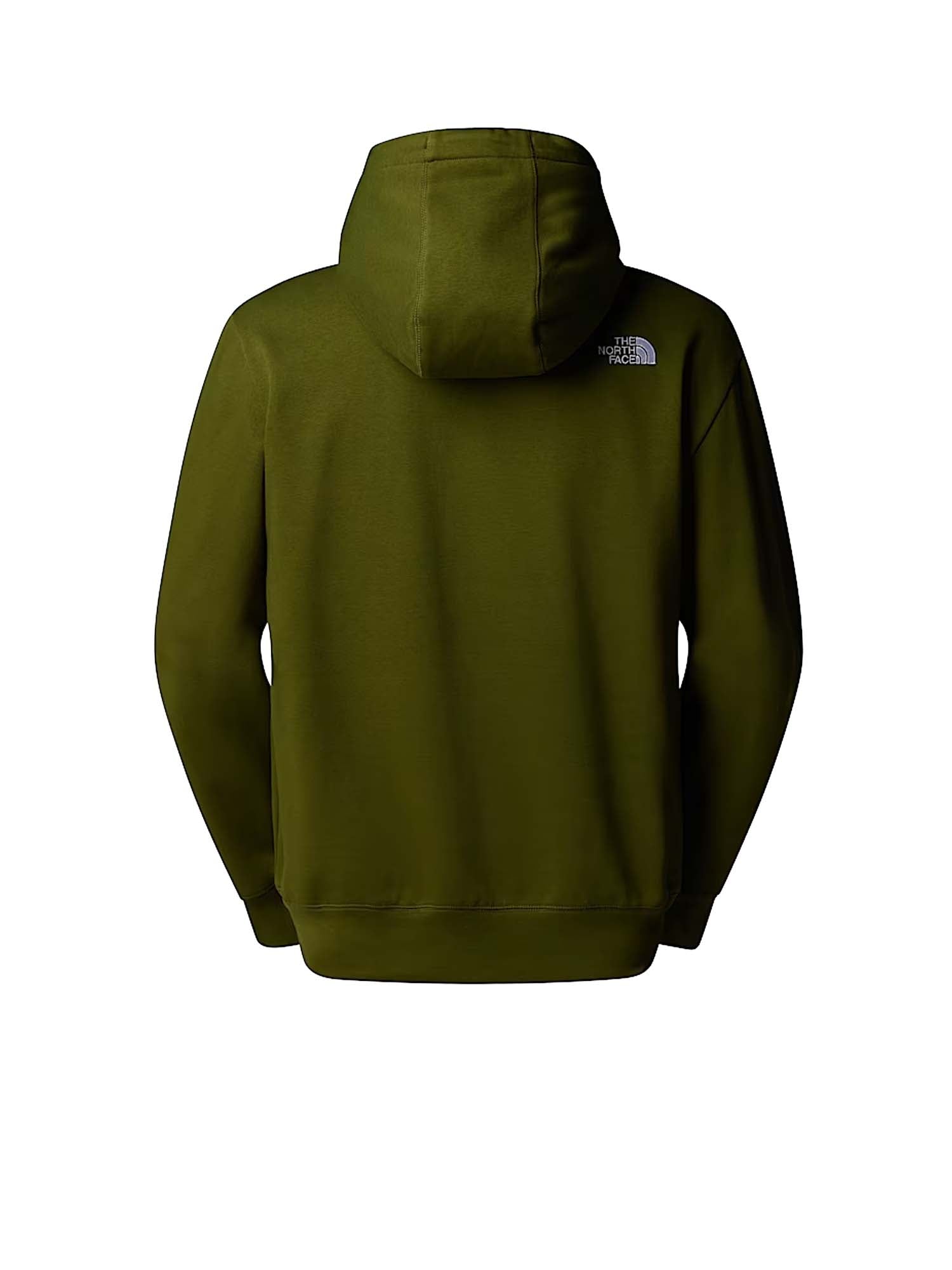 The North Face Felpa con cappuccio Essential da uomo Verde