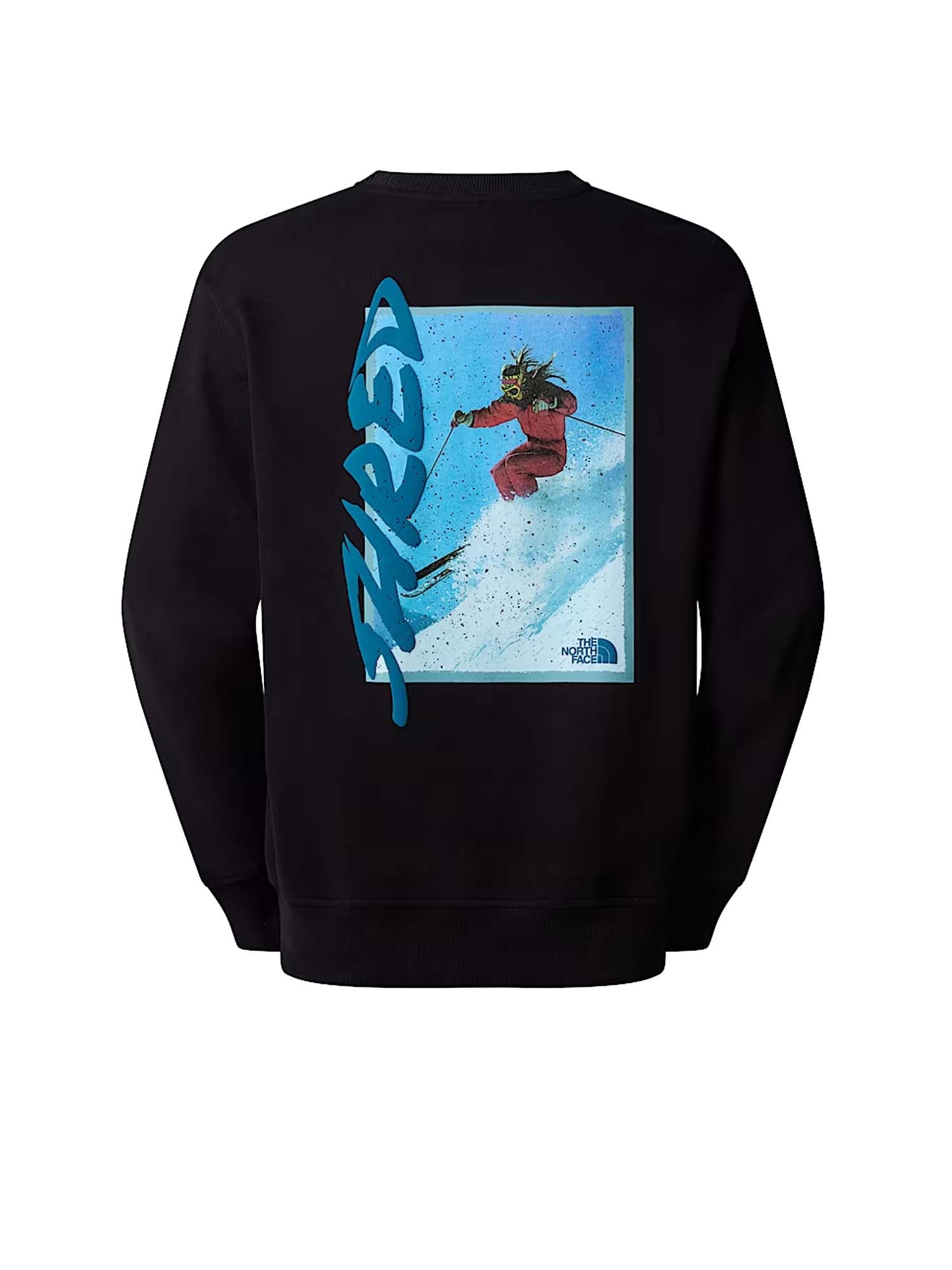 The North Face Felpa NSE Slopes Relaxed unisex Nero