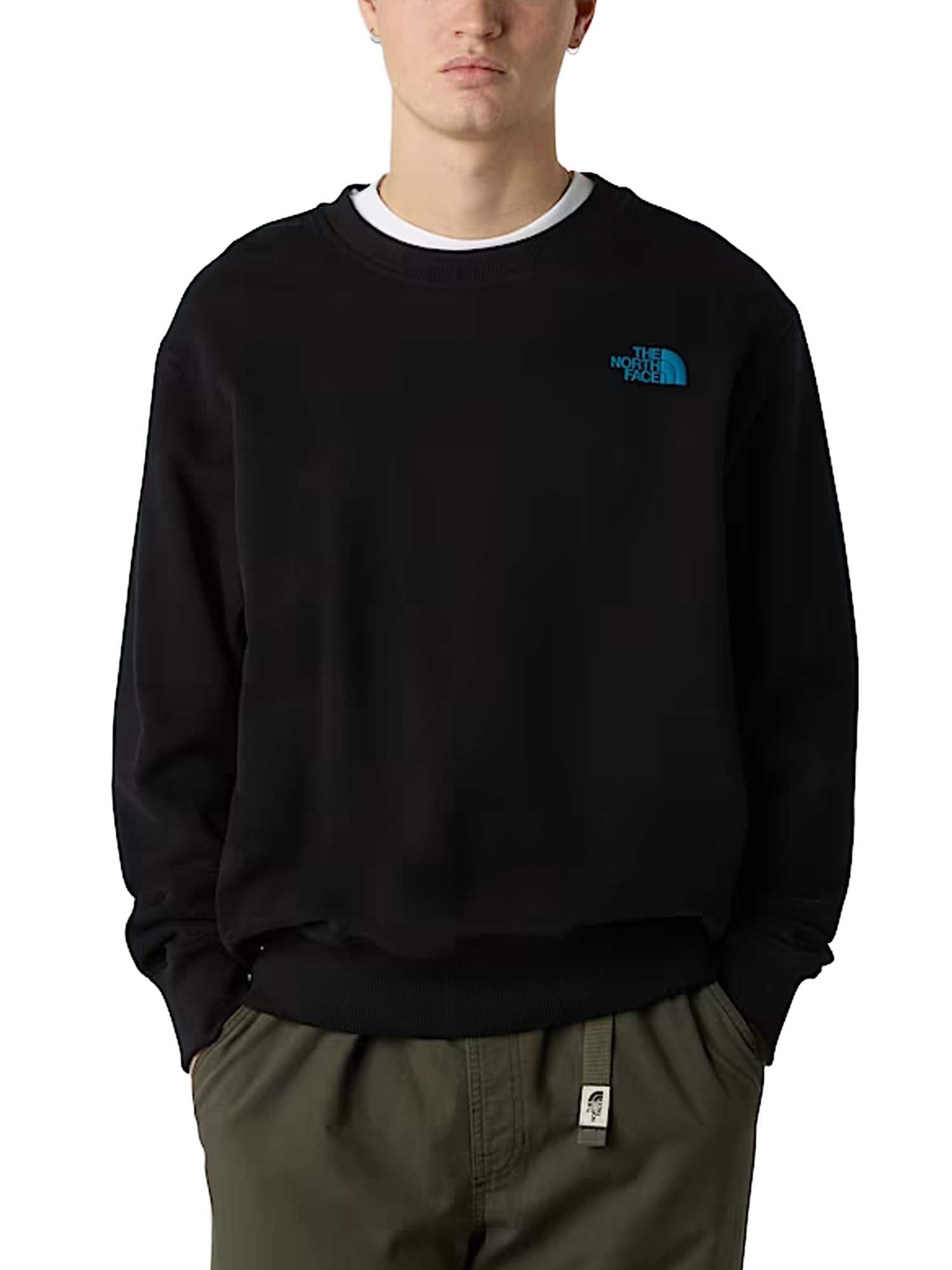 The North Face Felpa NSE Slopes Relaxed unisex Nero