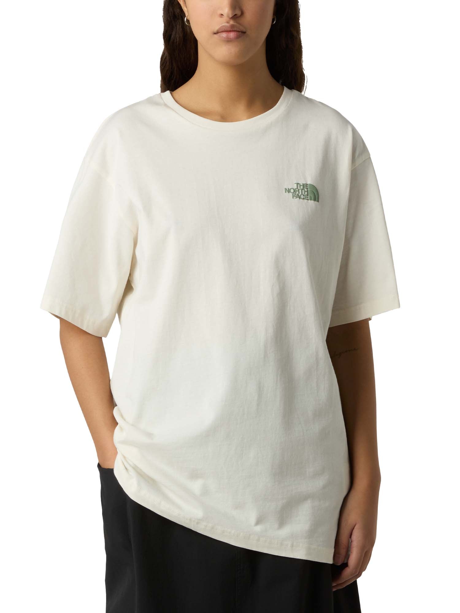 The North Face T-shirt NSE Slopes Relaxed unisex Bianco