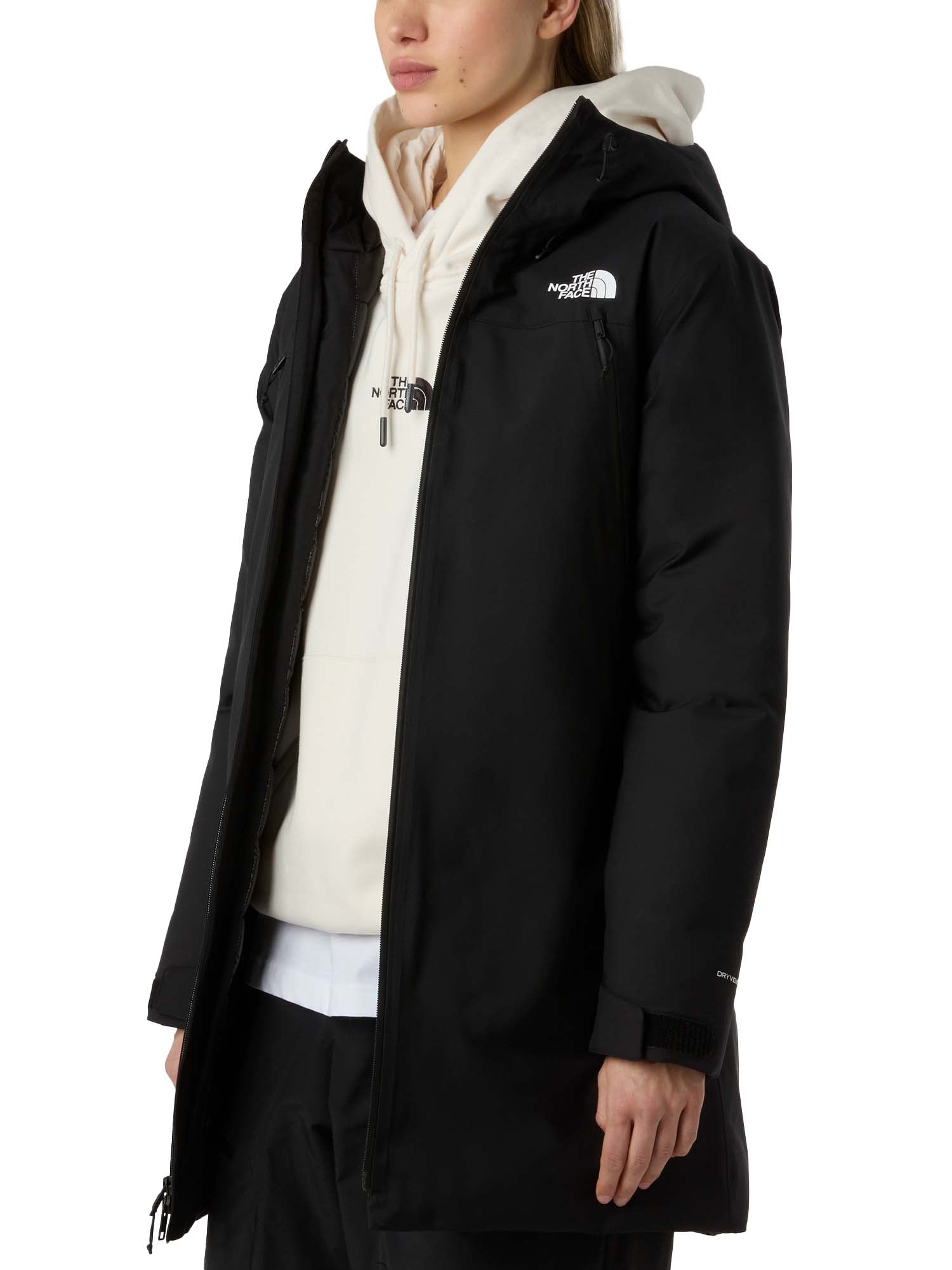 The North Face Parka in piumino TNF Range da donna Nero