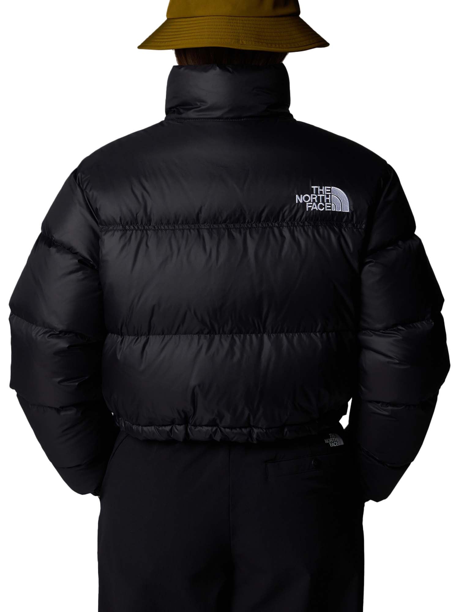 The North Face Giacca corta Nuptse da donna Nero