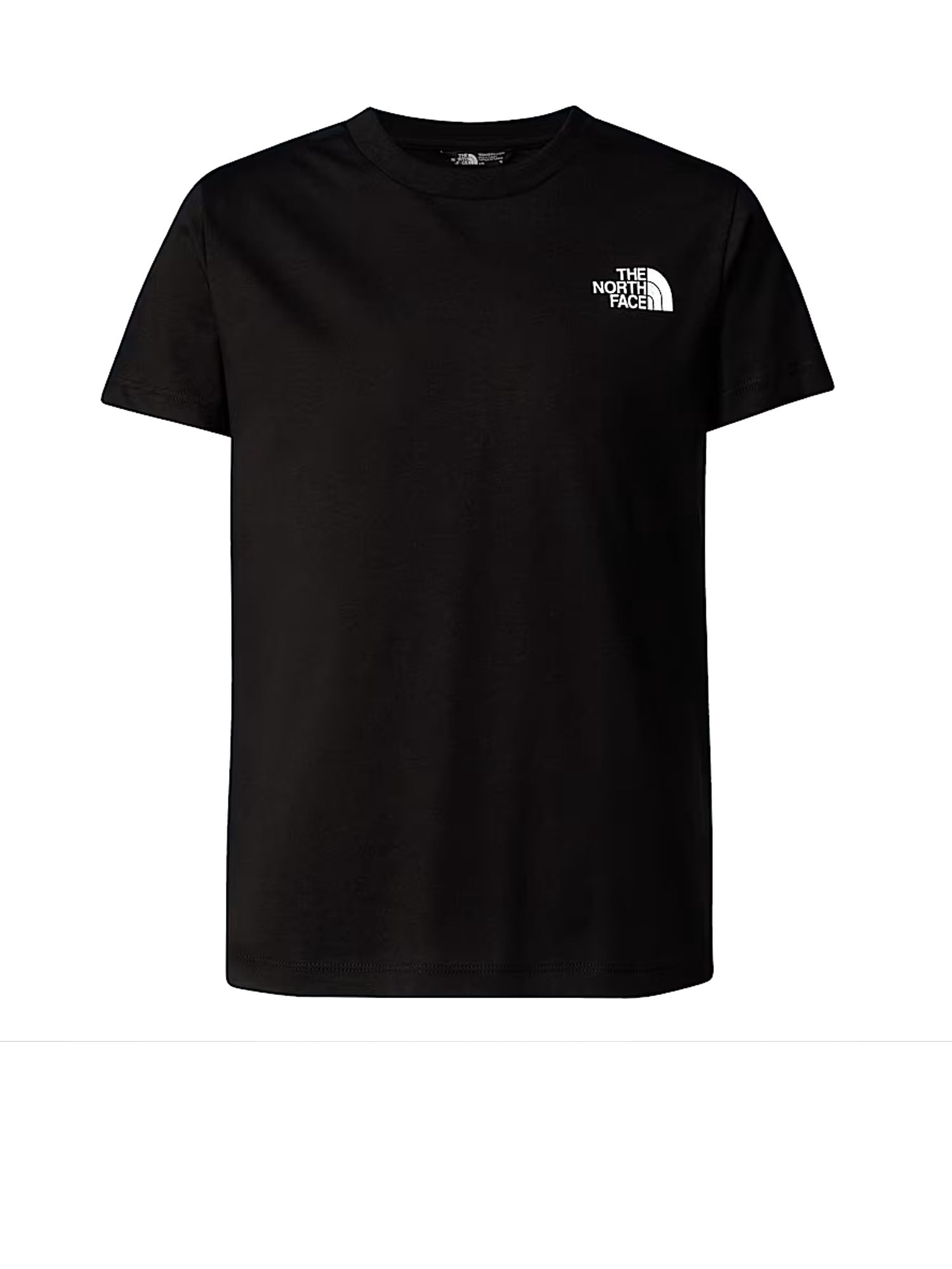 The North Face T-shirt Teen Box Nse Bambino Nero