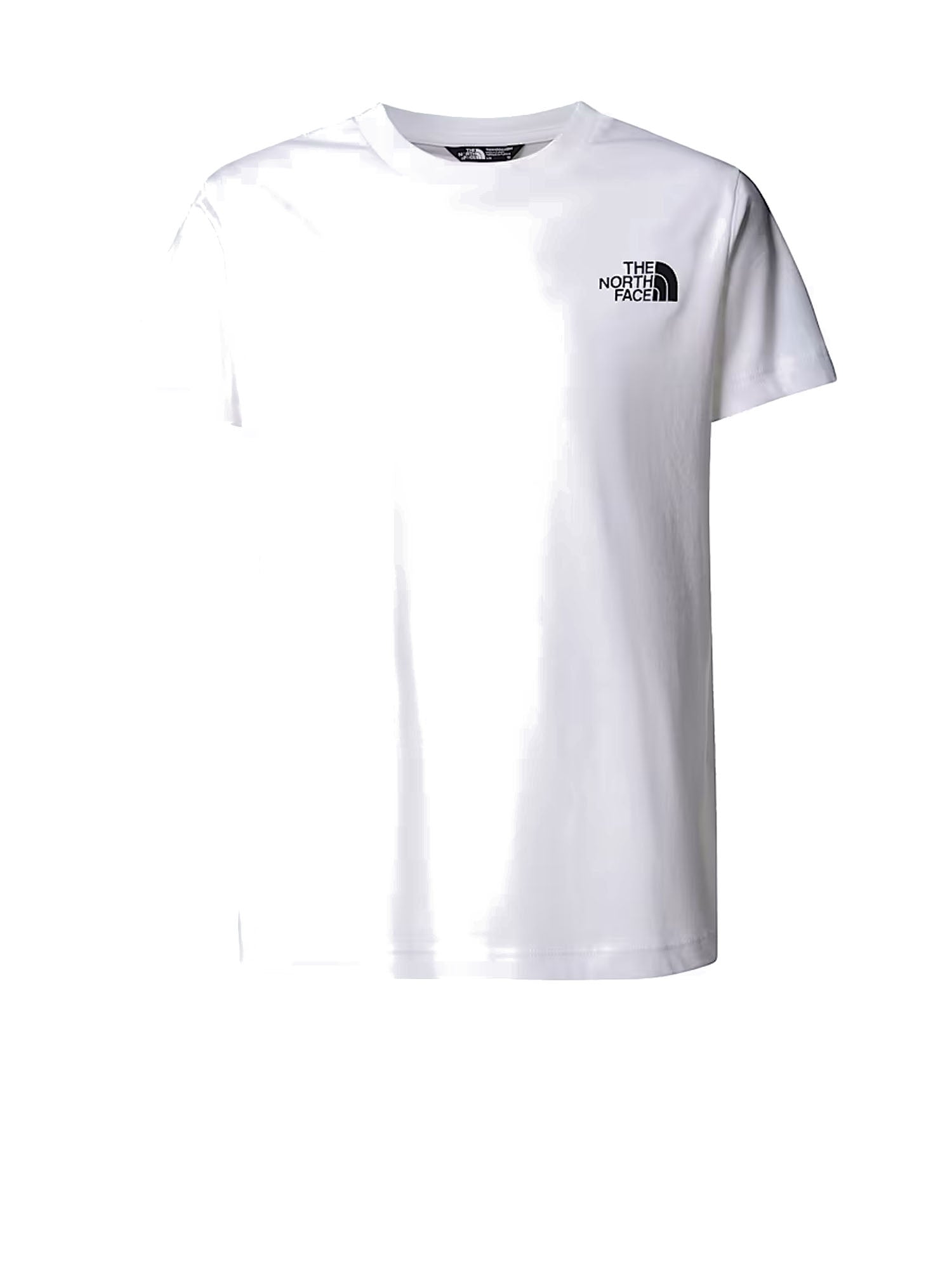 The North Face T-shirt Teen Box Nse Bambino Bianco