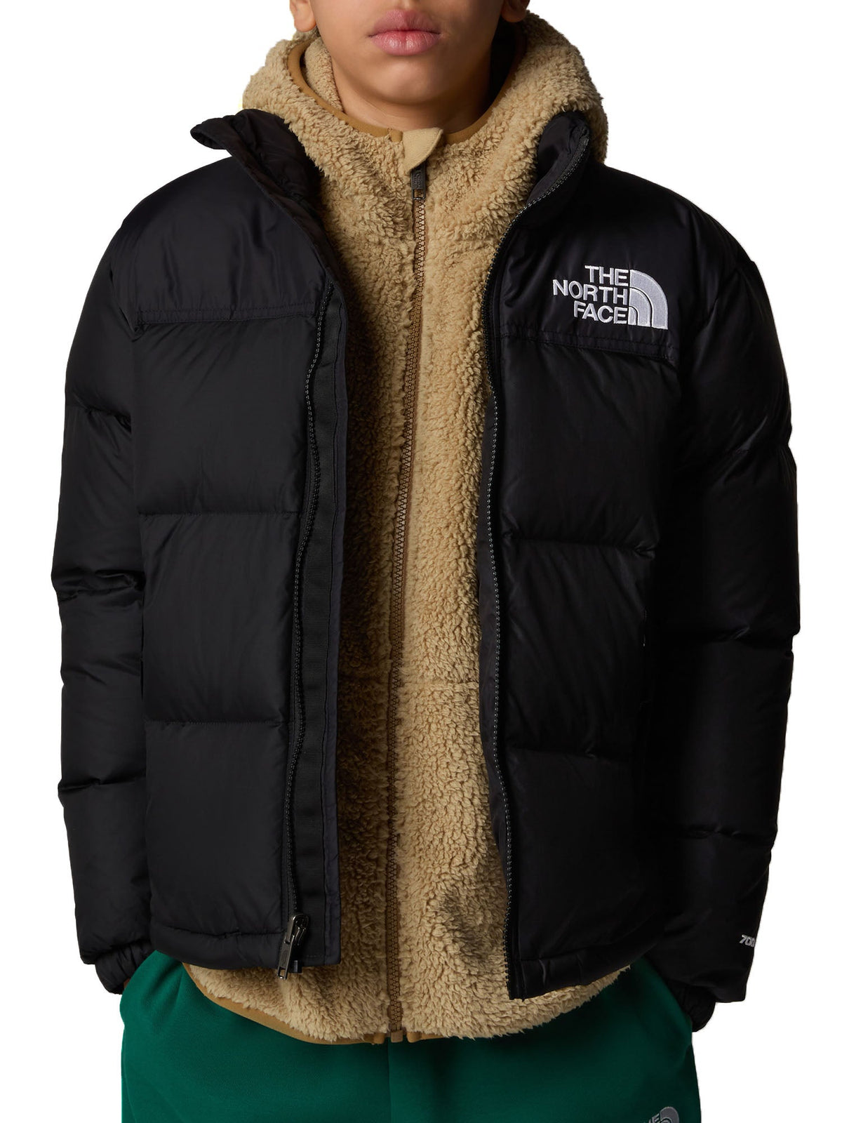 The North Face Teen 1996 Retro Nuptse Giacca Bambino Nero