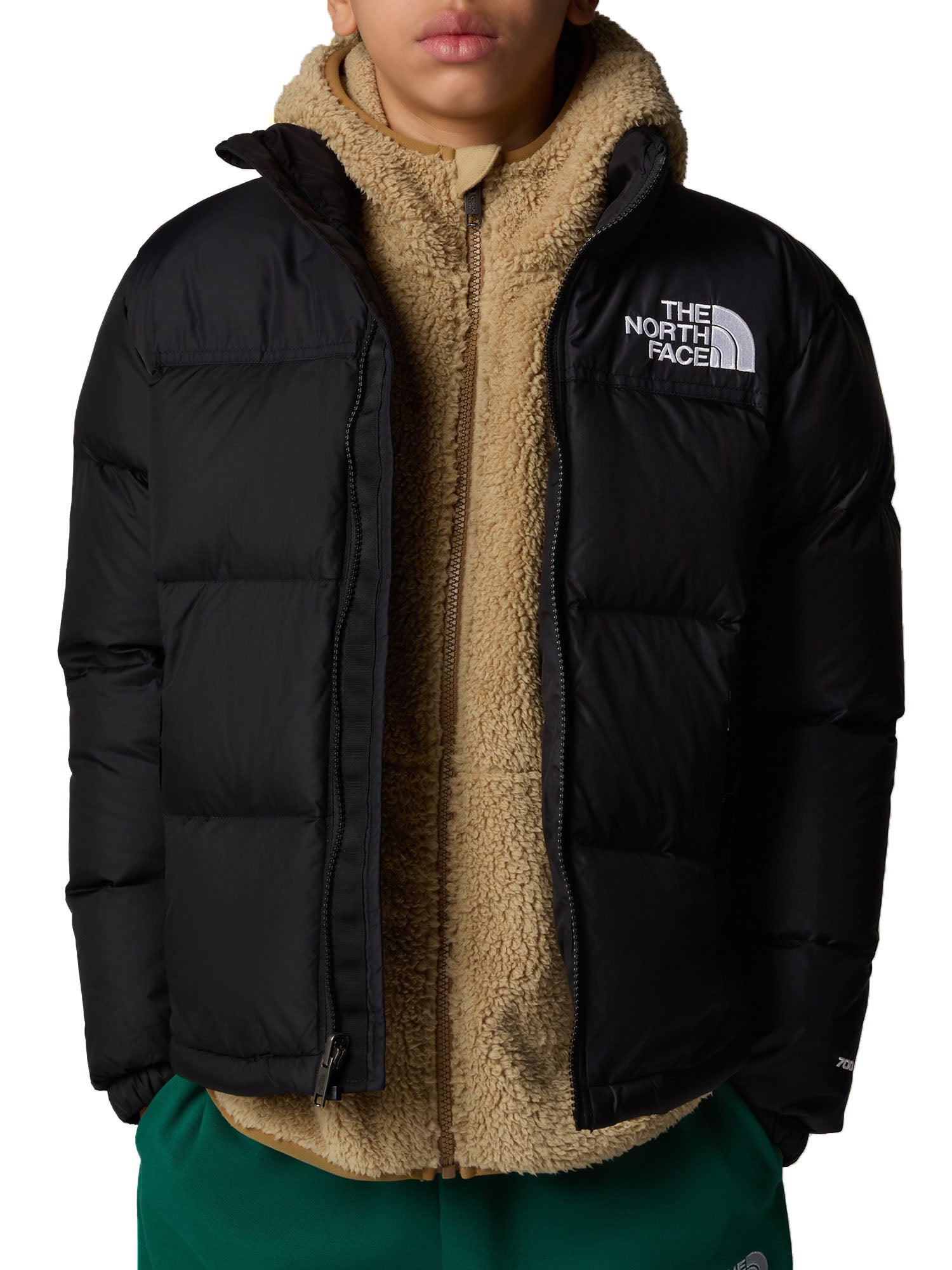 The North Face Teen 1996 Retro Nuptse Giacca Bambino Nero