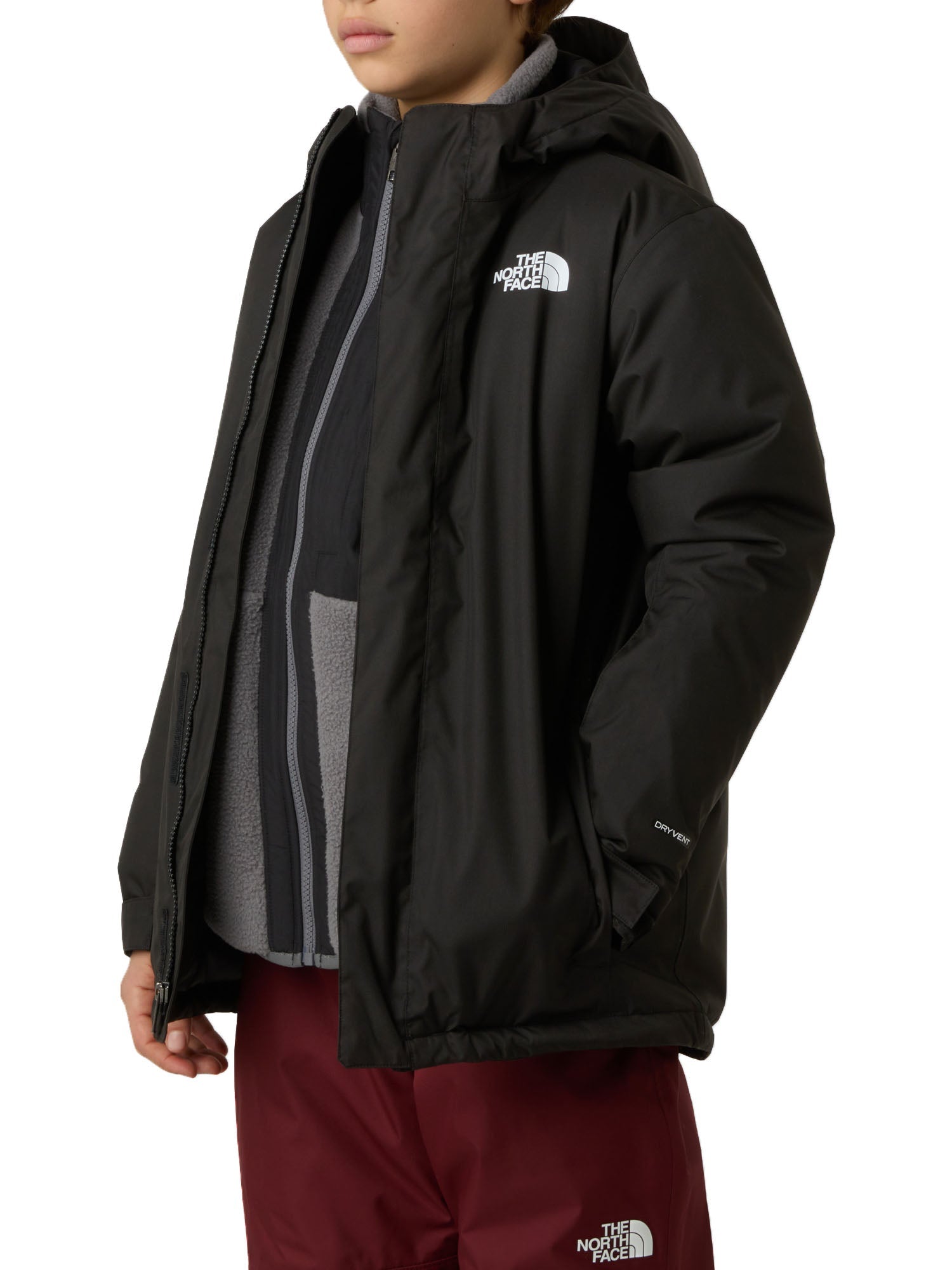 The North Face Teen Snowquest Giacca Bambino Nero