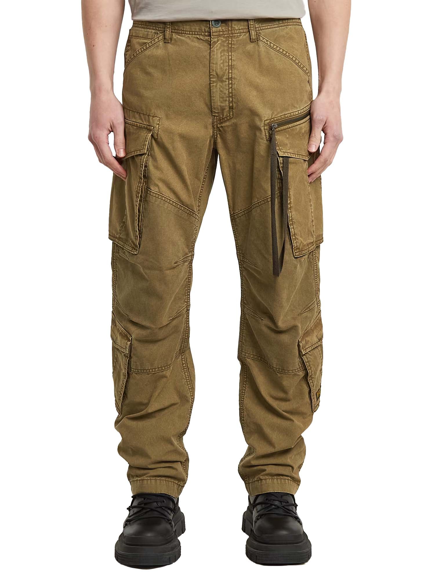 G-star Rovic Zip 3D Loose Pants da uomo Marrone