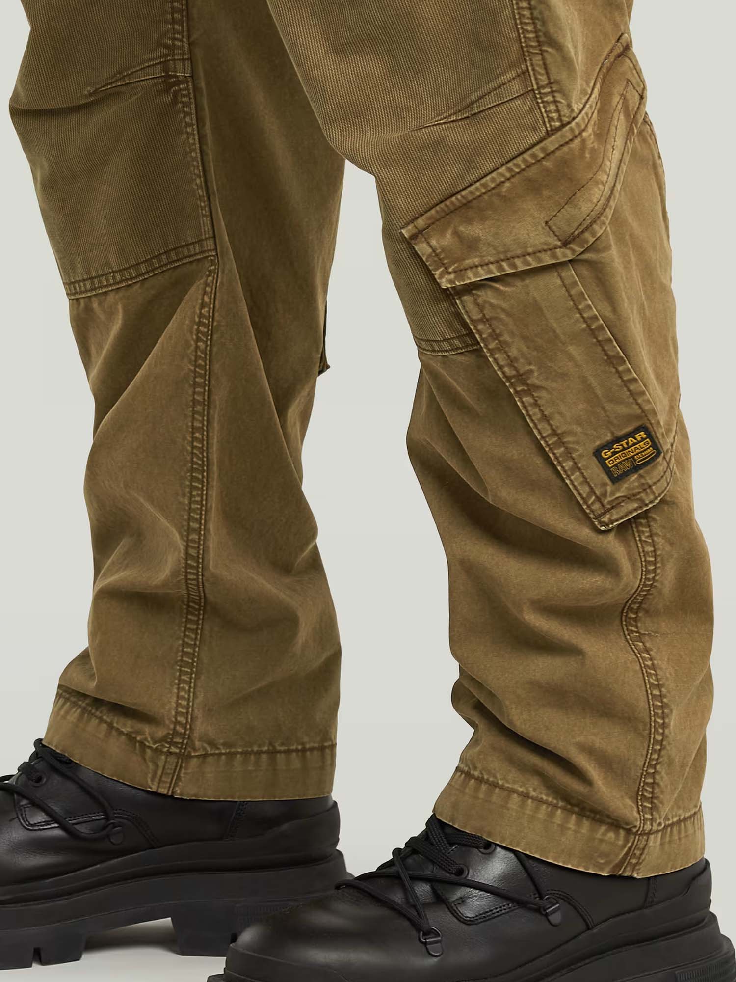 G-star Rovic Zip 3D Loose Pants da uomo Marrone