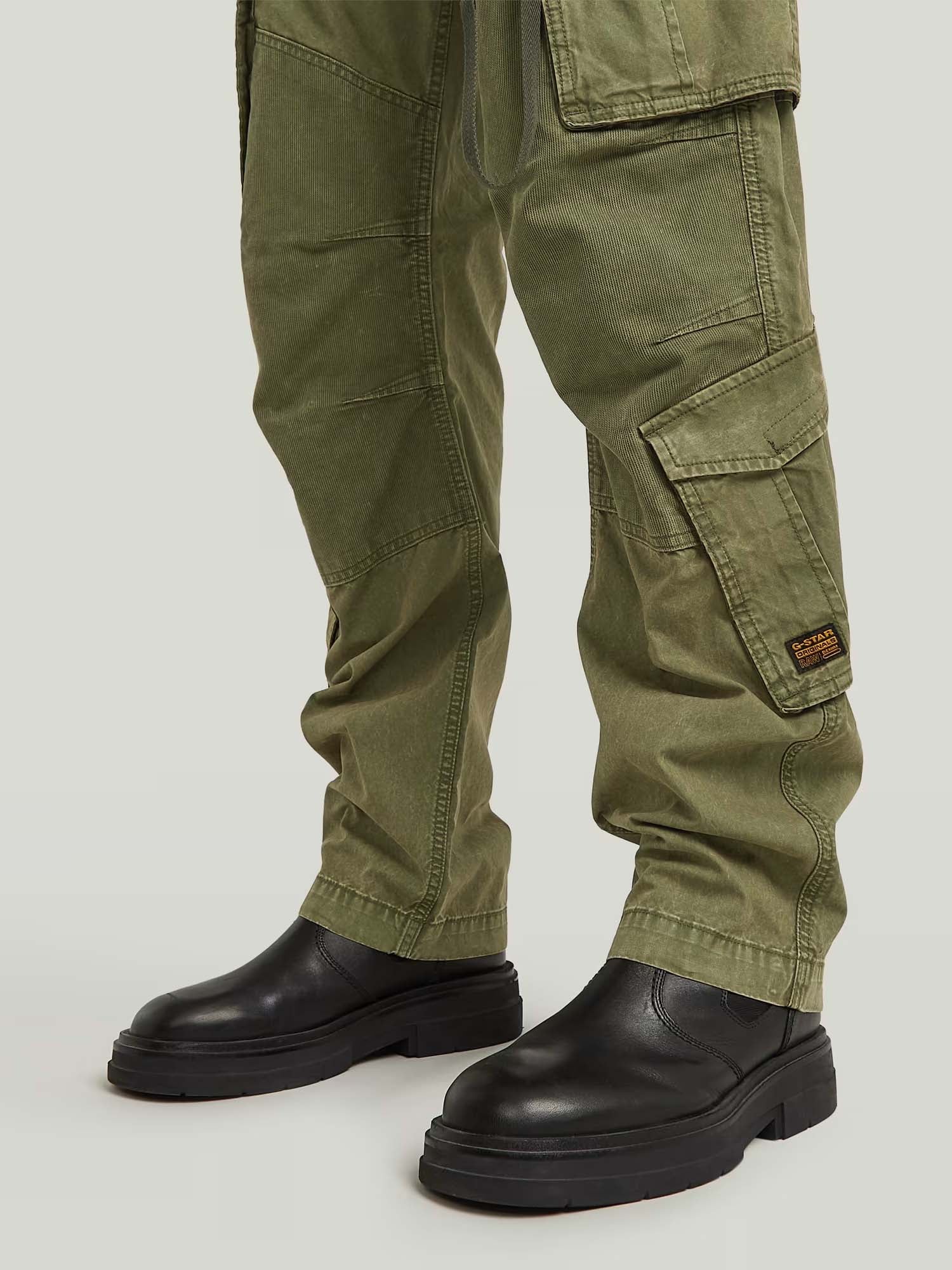 G-star Rovic Zip 3D Loose Pants da uomo Verde