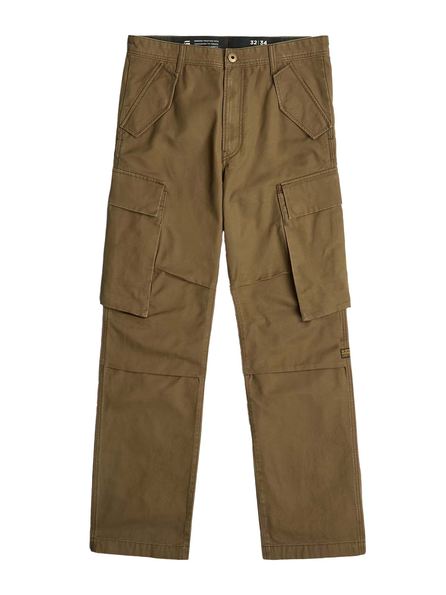 G-star R-3N Regular Straight Cargo Pants da uomo Marrone