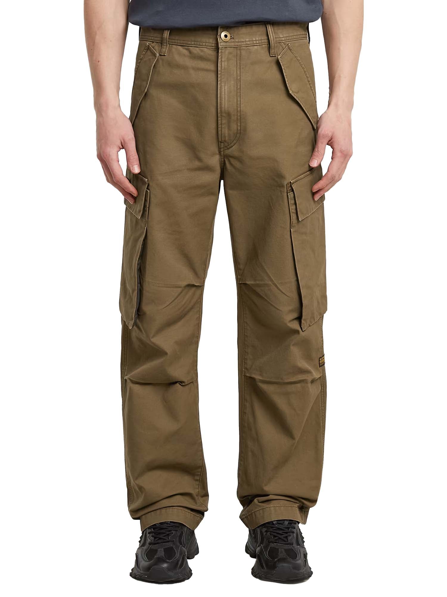 G-star R-3N Regular Straight Cargo Pants da uomo Marrone