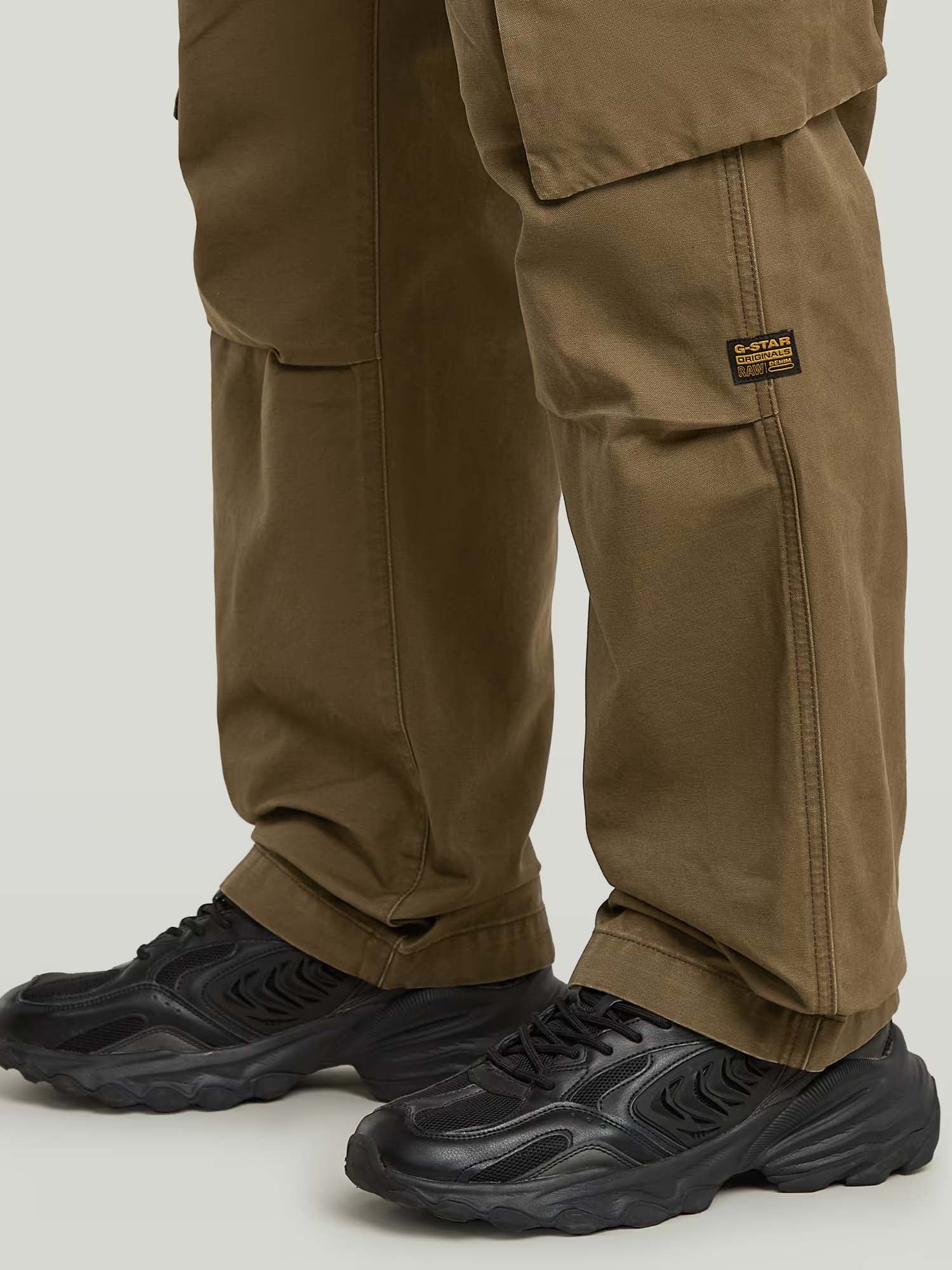 G-star R-3N Regular Straight Cargo Pants da uomo Marrone