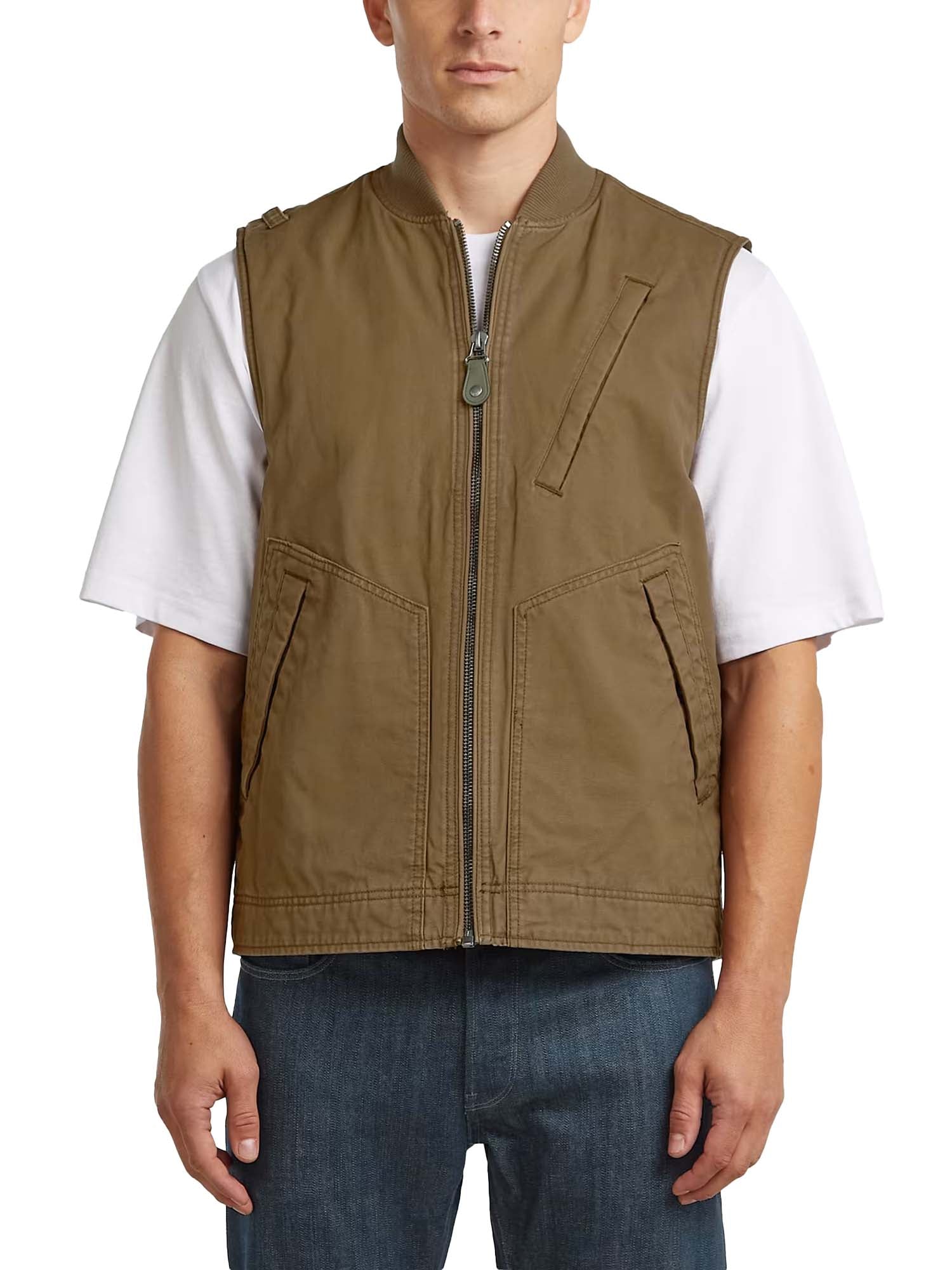 G-star Duty Canvas Vest da uomo Marrone