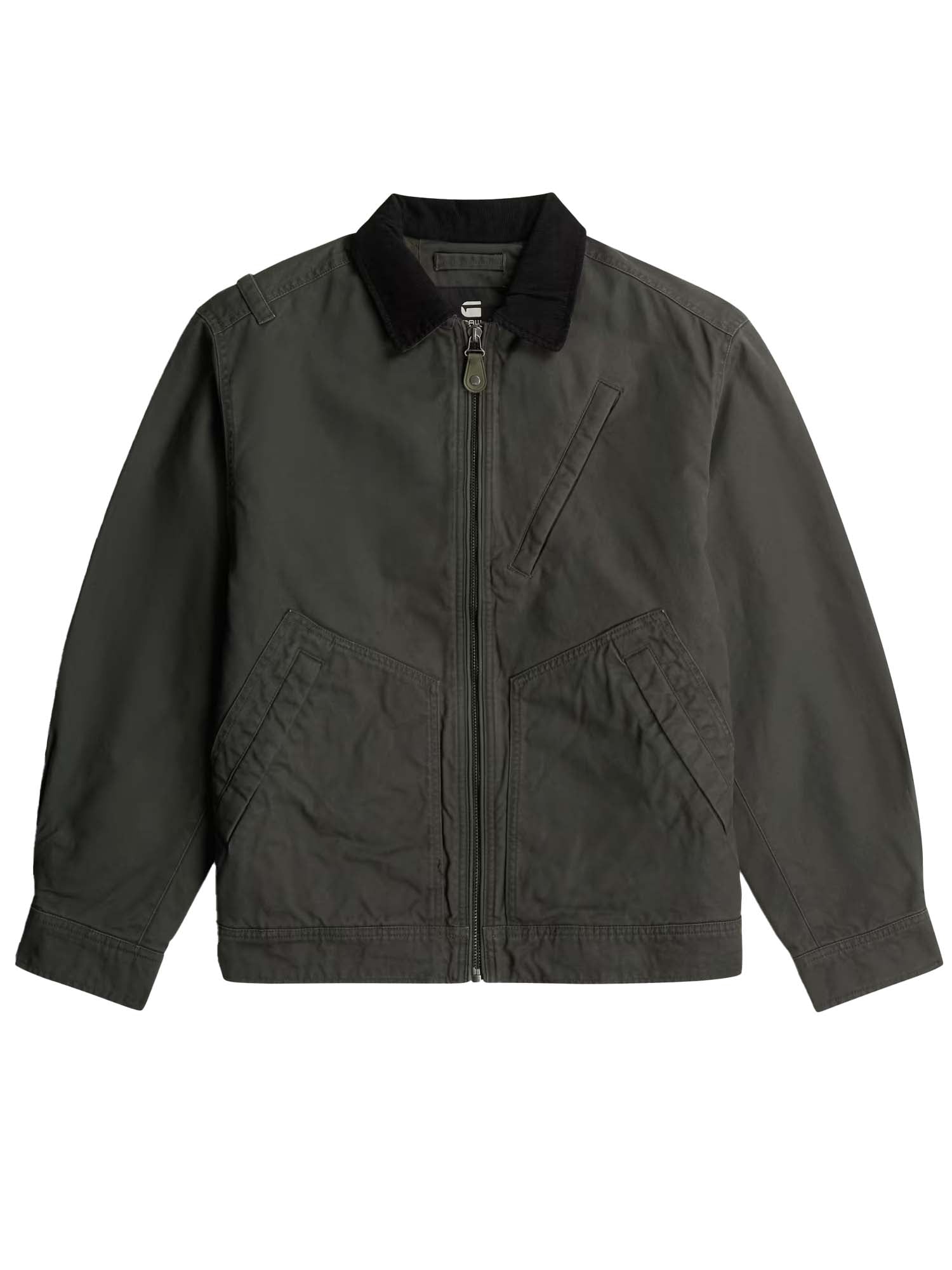 G-star Duty Canvas Trucker Jacket Grigio