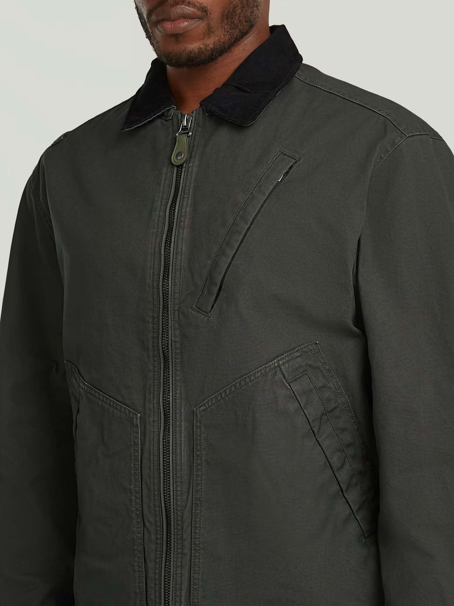 G-star Duty Canvas Trucker Jacket Grigio