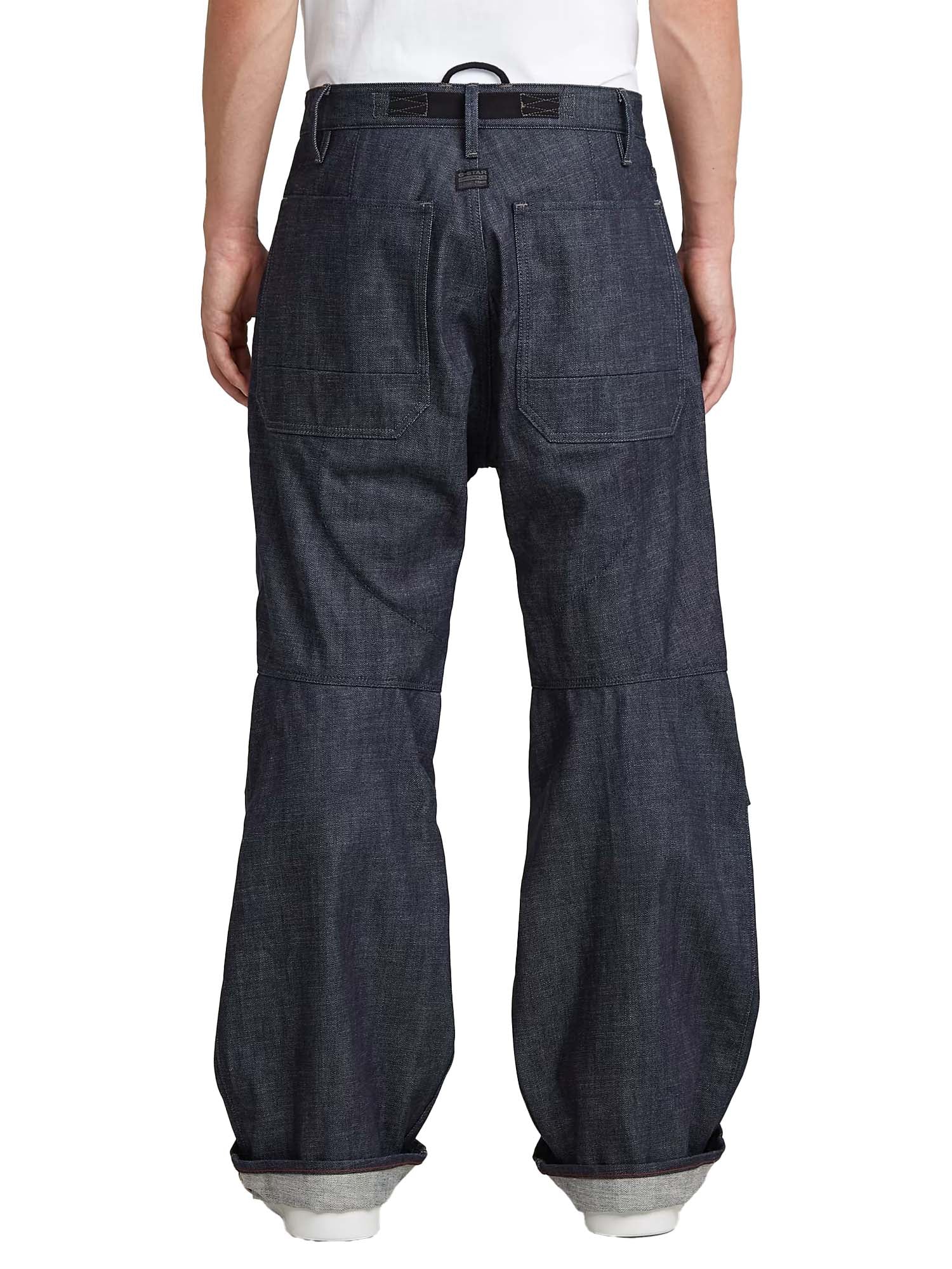 G-star Pleated Denim Pant 2.0 da uomo Blu